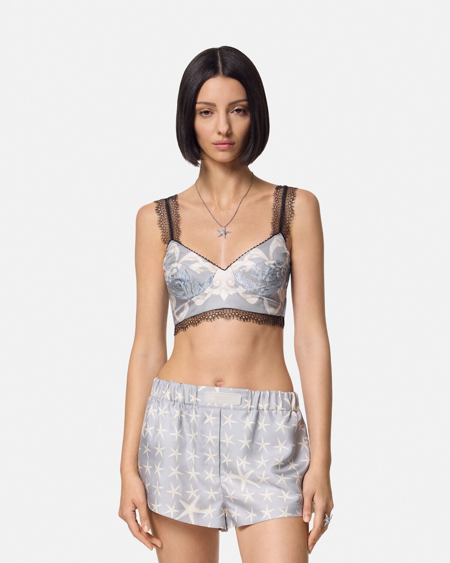 Silk bralette top shop