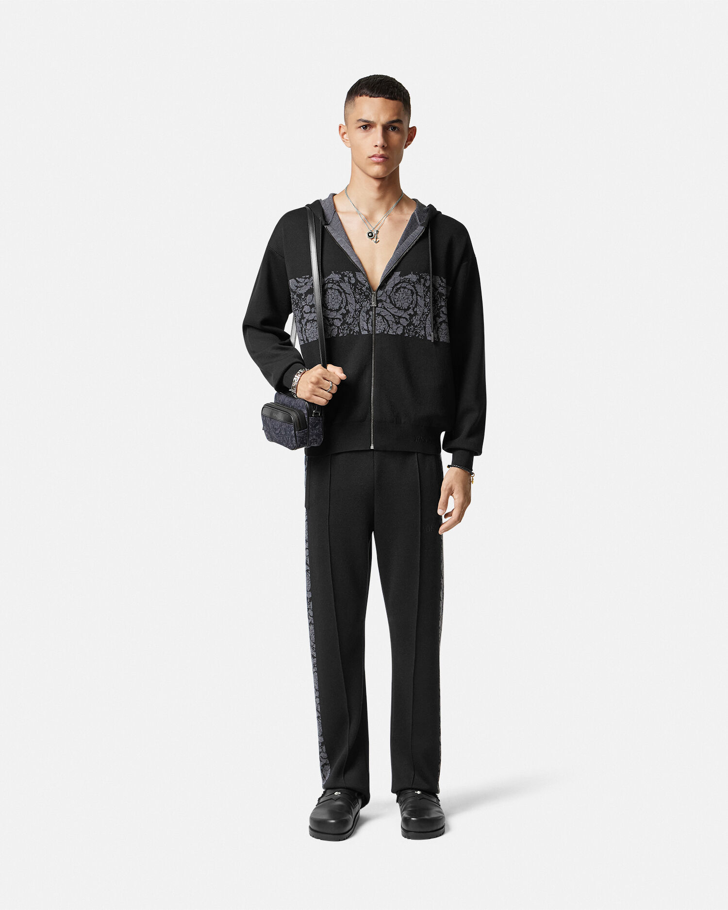 Versace Pantaloni in jacquard Barocco VERSACE