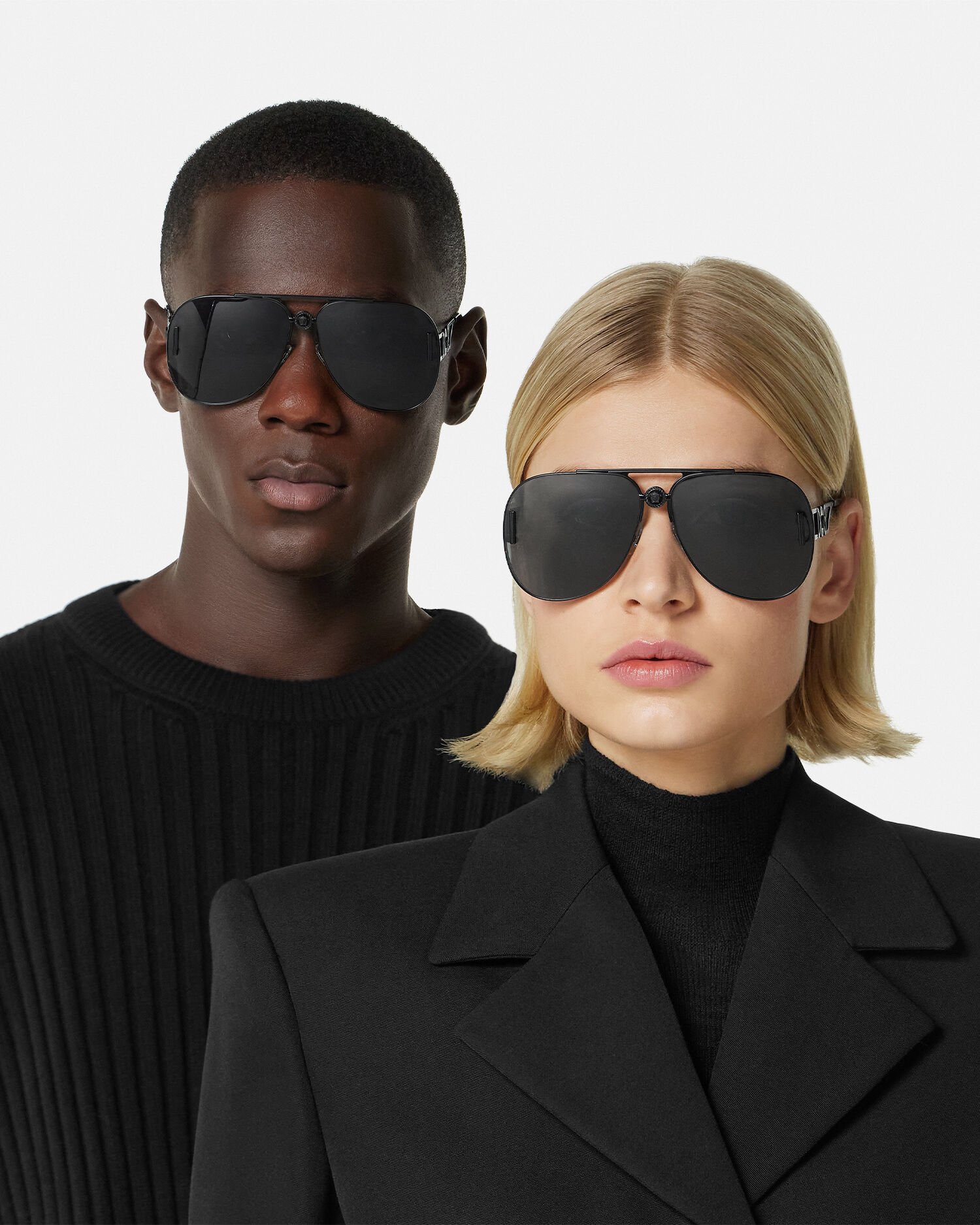 Versace medusa aviator sunglasses hotsell
