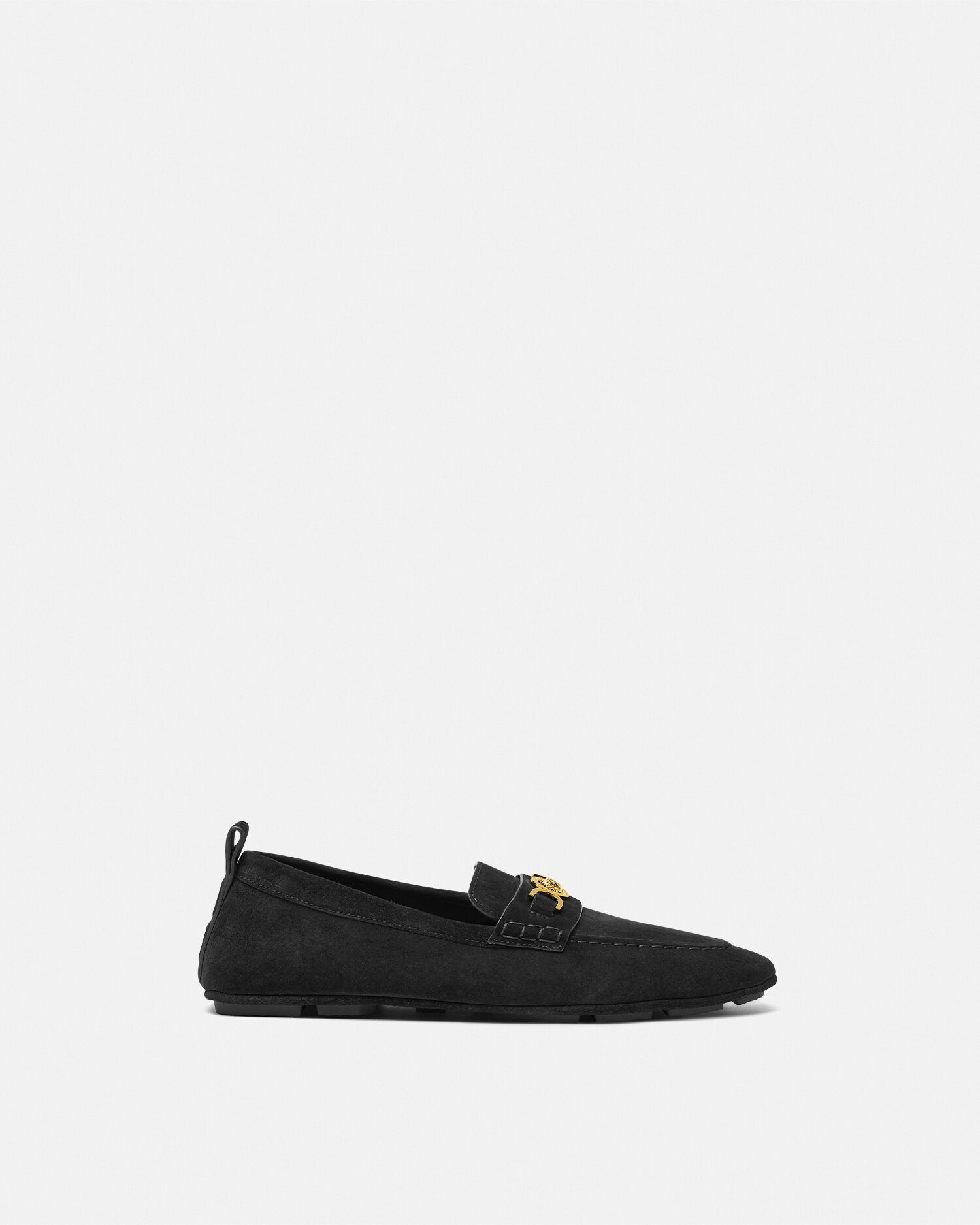 Gold versace loafers best sale