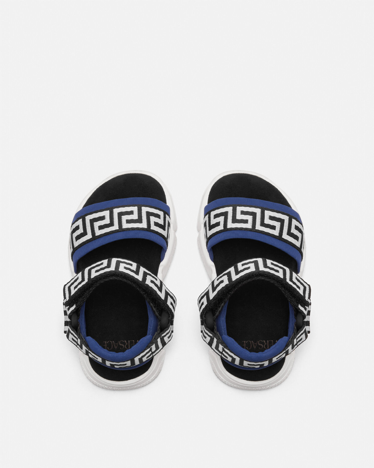 Versace logo sandals cheap