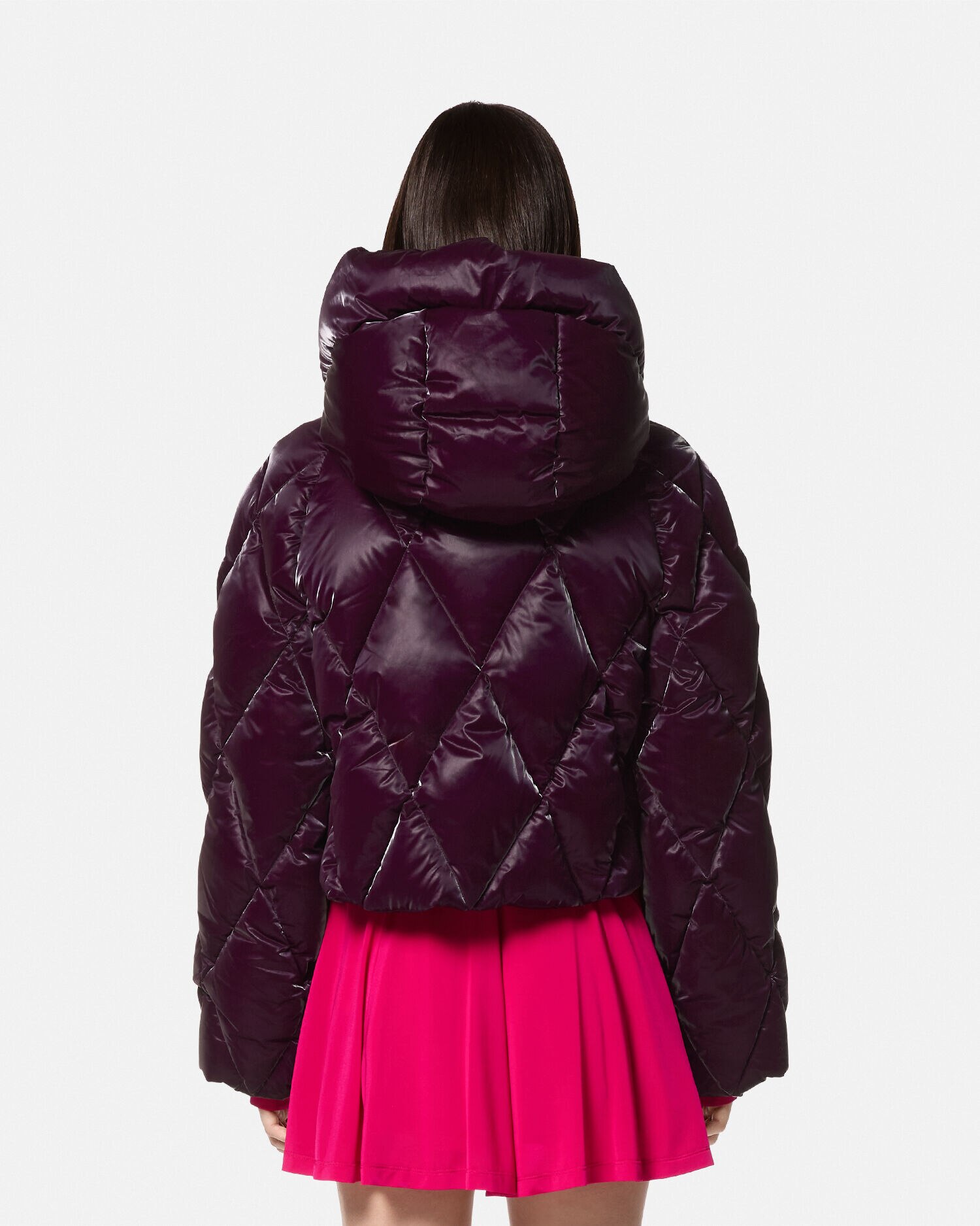 Purple puffer jackets shop