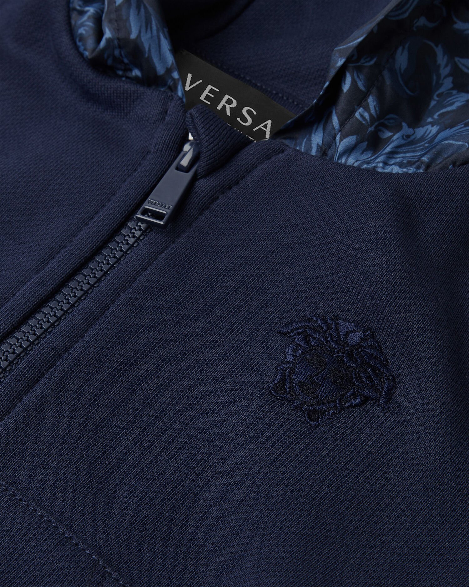 Sudadera versace sale azul