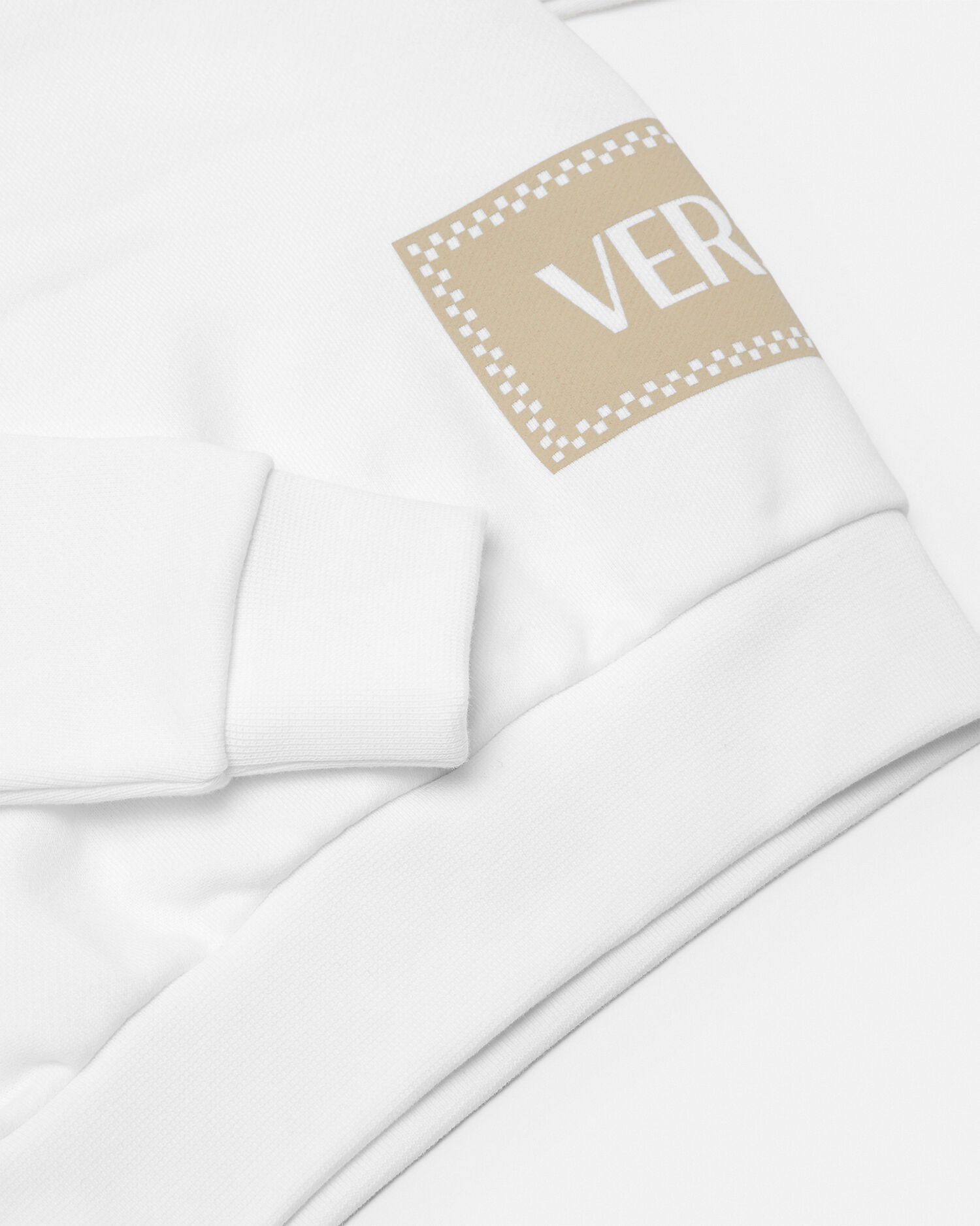 Versace white sweatshirt cheap