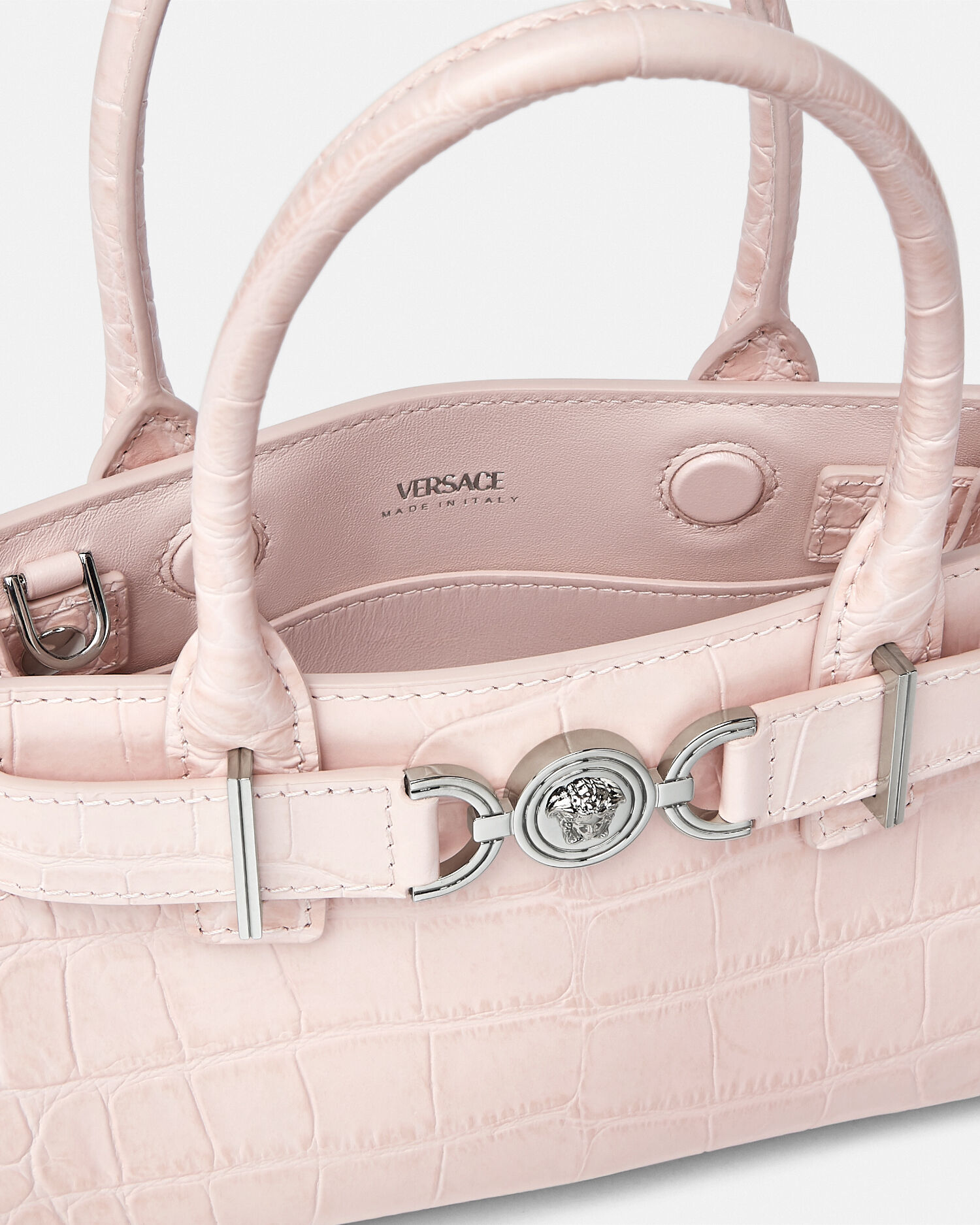 Versace pink tote cheap