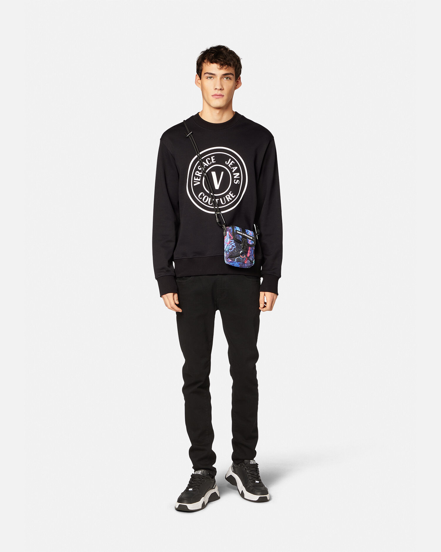 Versace jumper black on sale