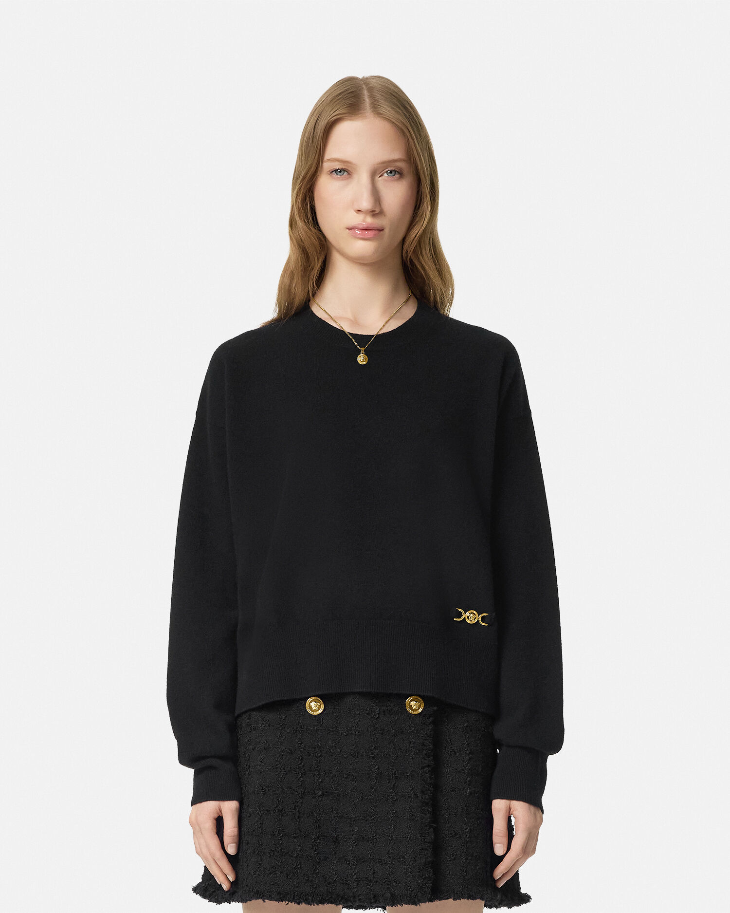 Versace cashmere sweater discount