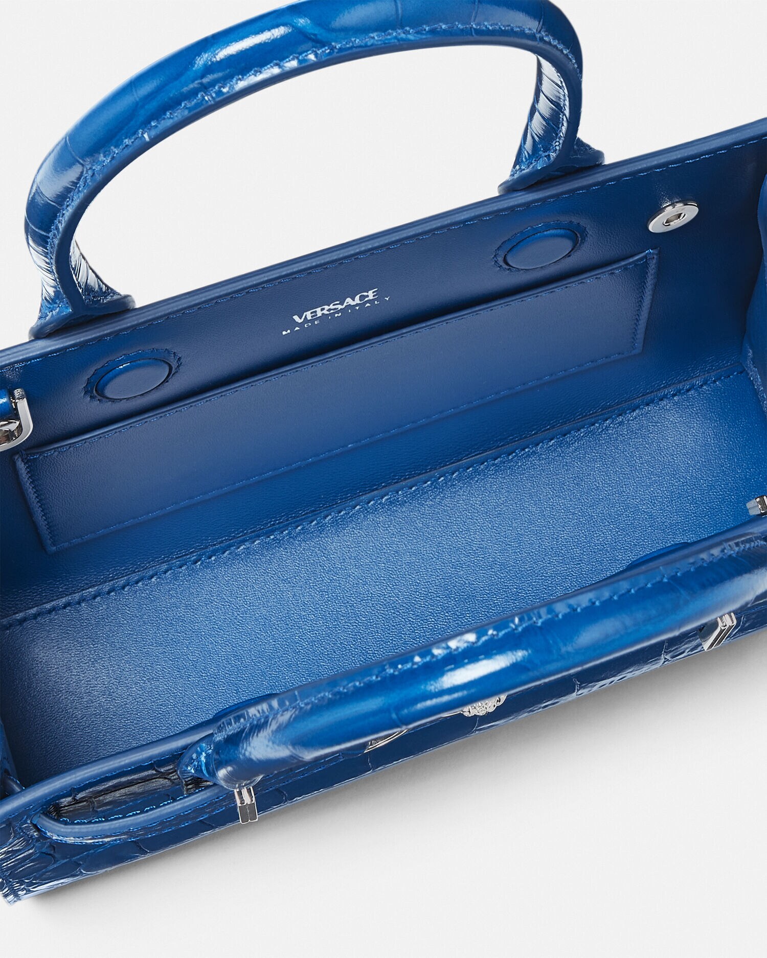 Medusa '95 Small Croc-Effect Tote