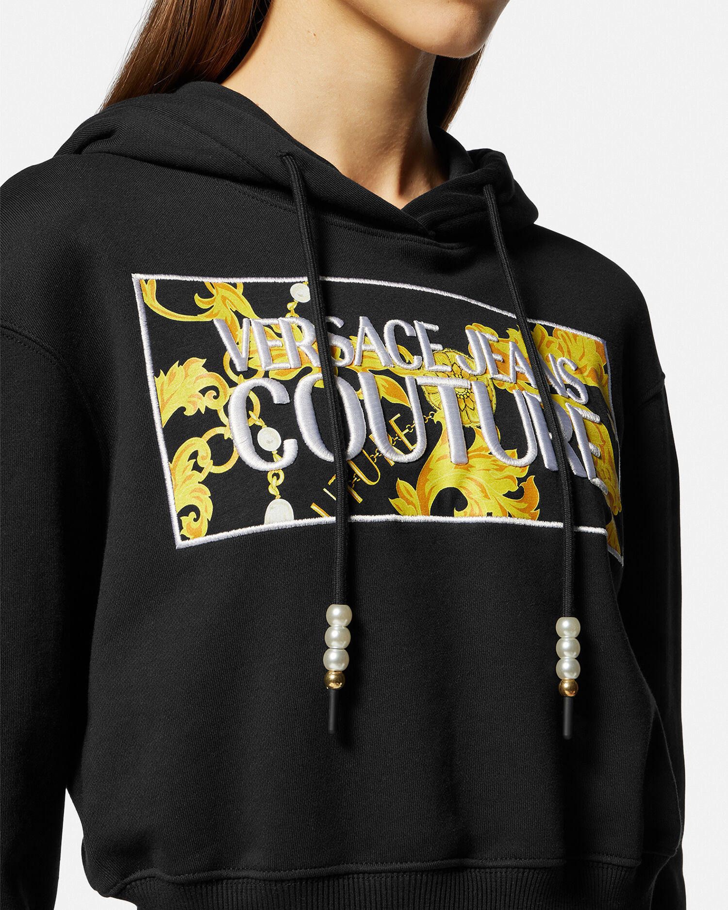 Versace outlet hoodie women's