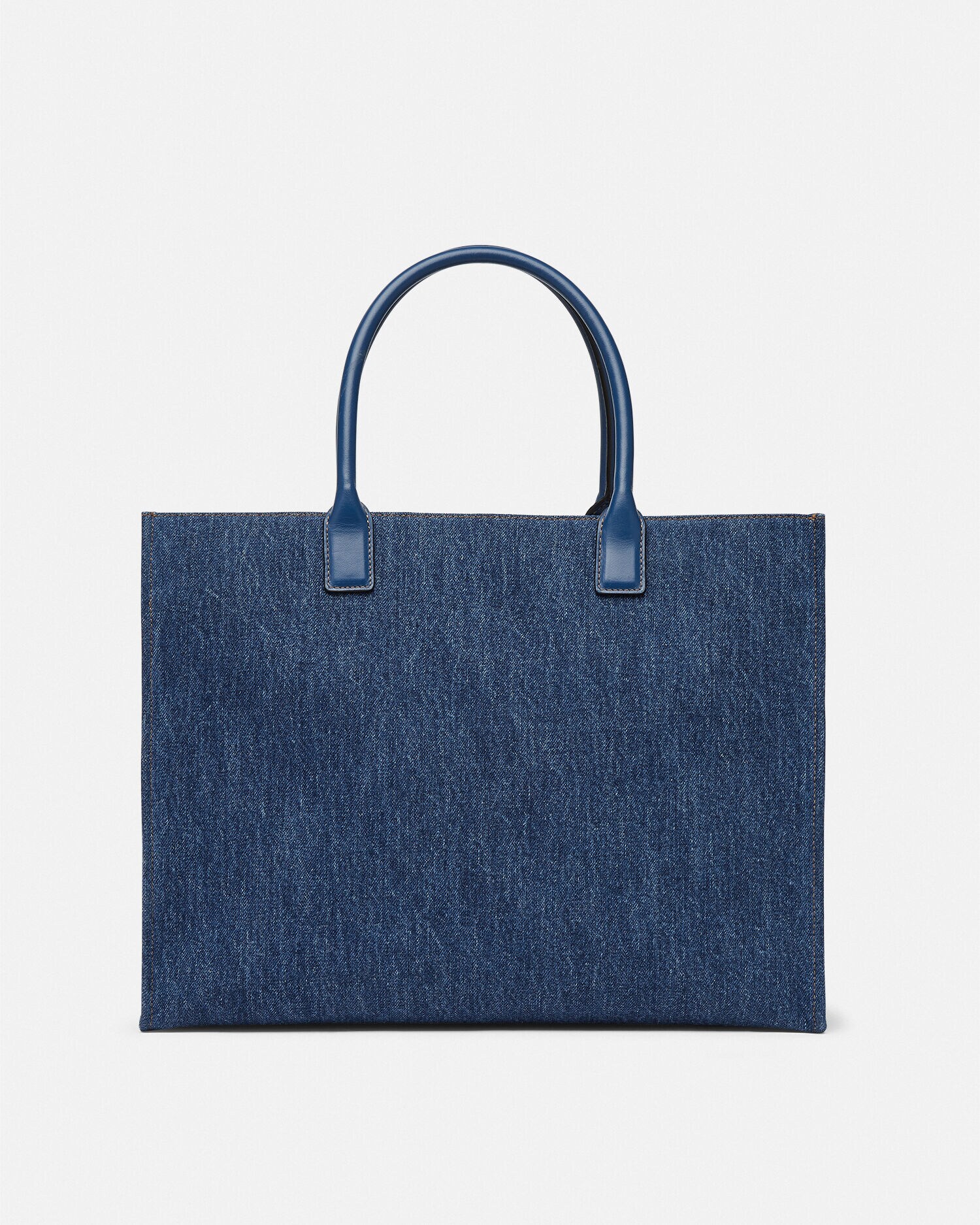 La Medusa Large Denim Tote