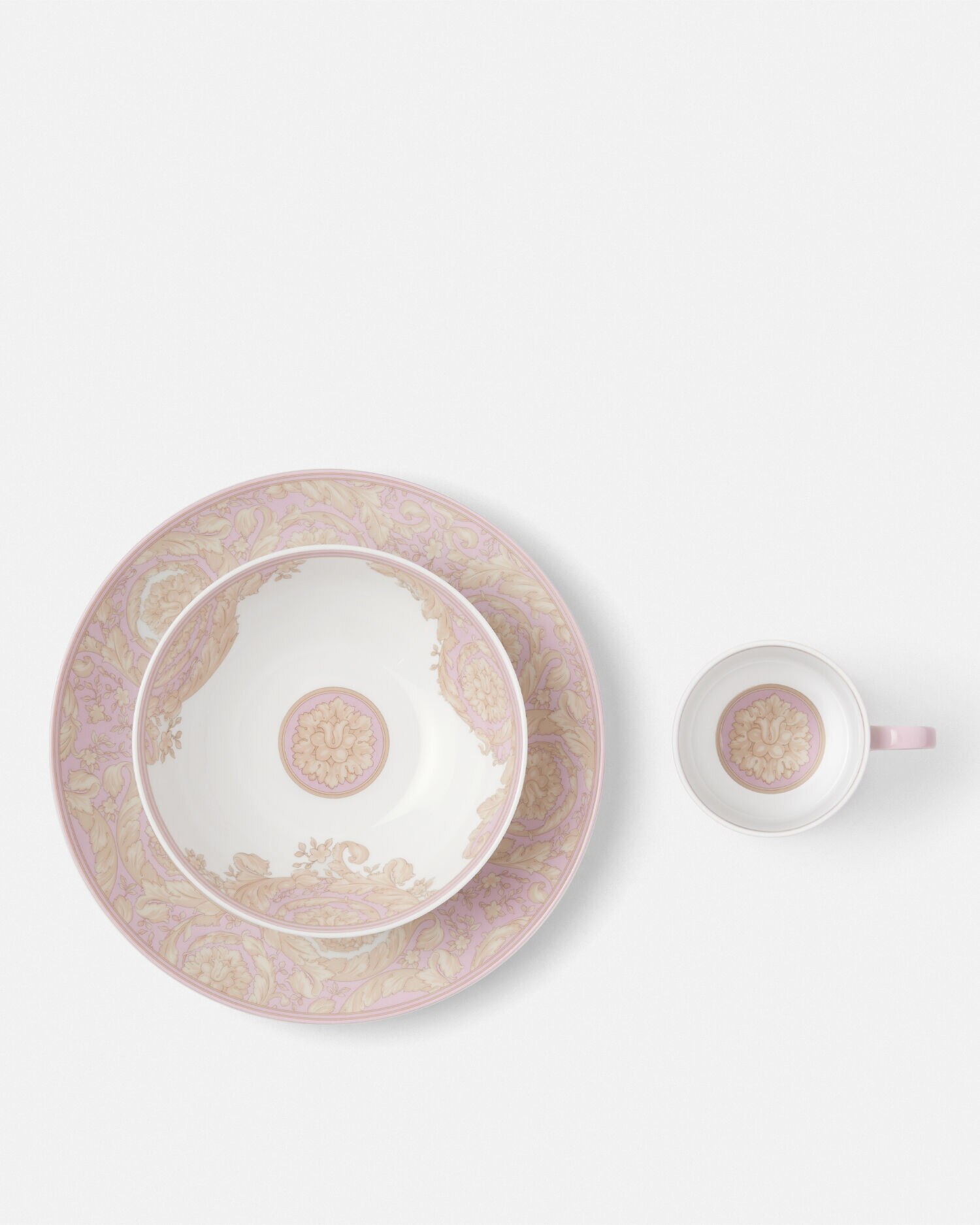 Barocco Baby Plate 3 Set