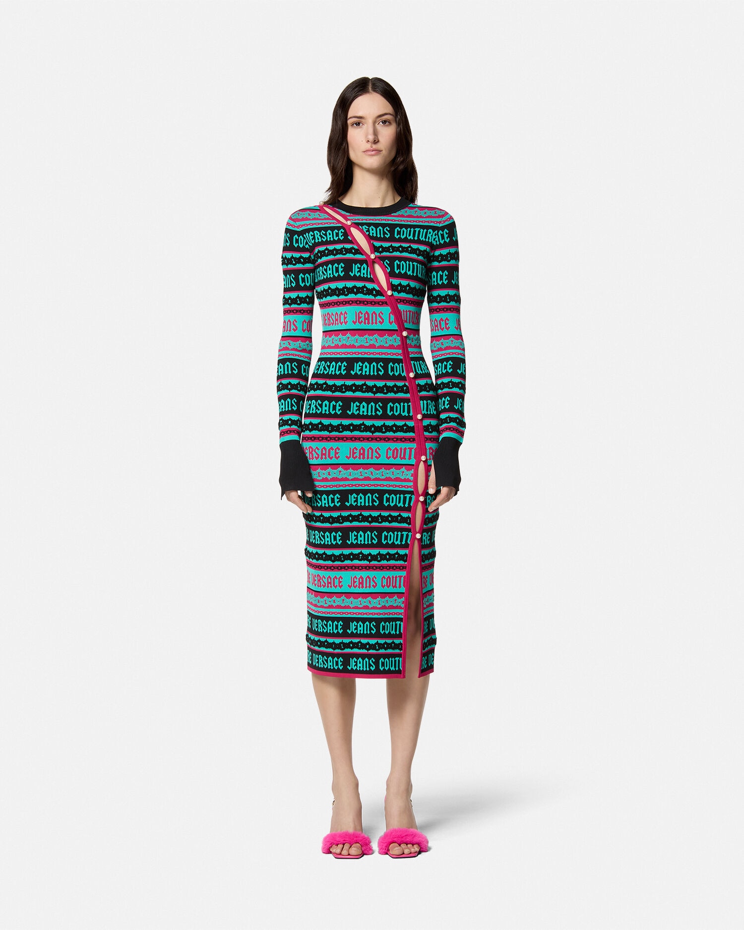 Versace jeans couture lady dress top