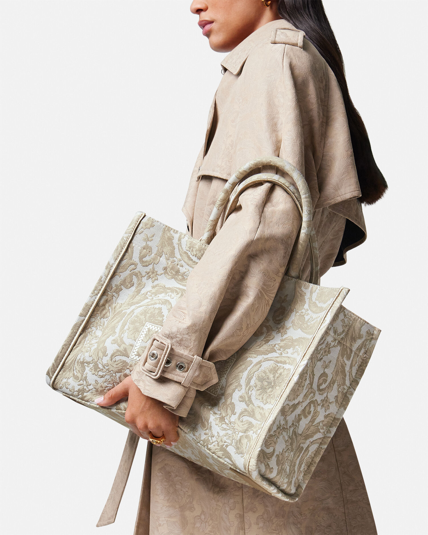 Versace tote deals bag