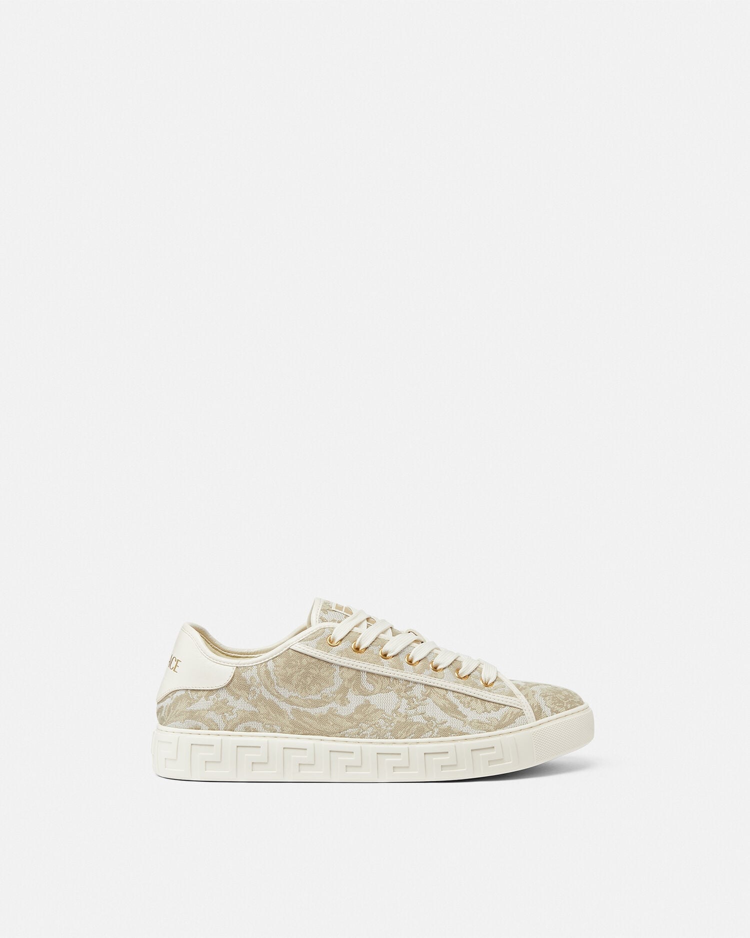 Versace greca jacquard canvas sneakers