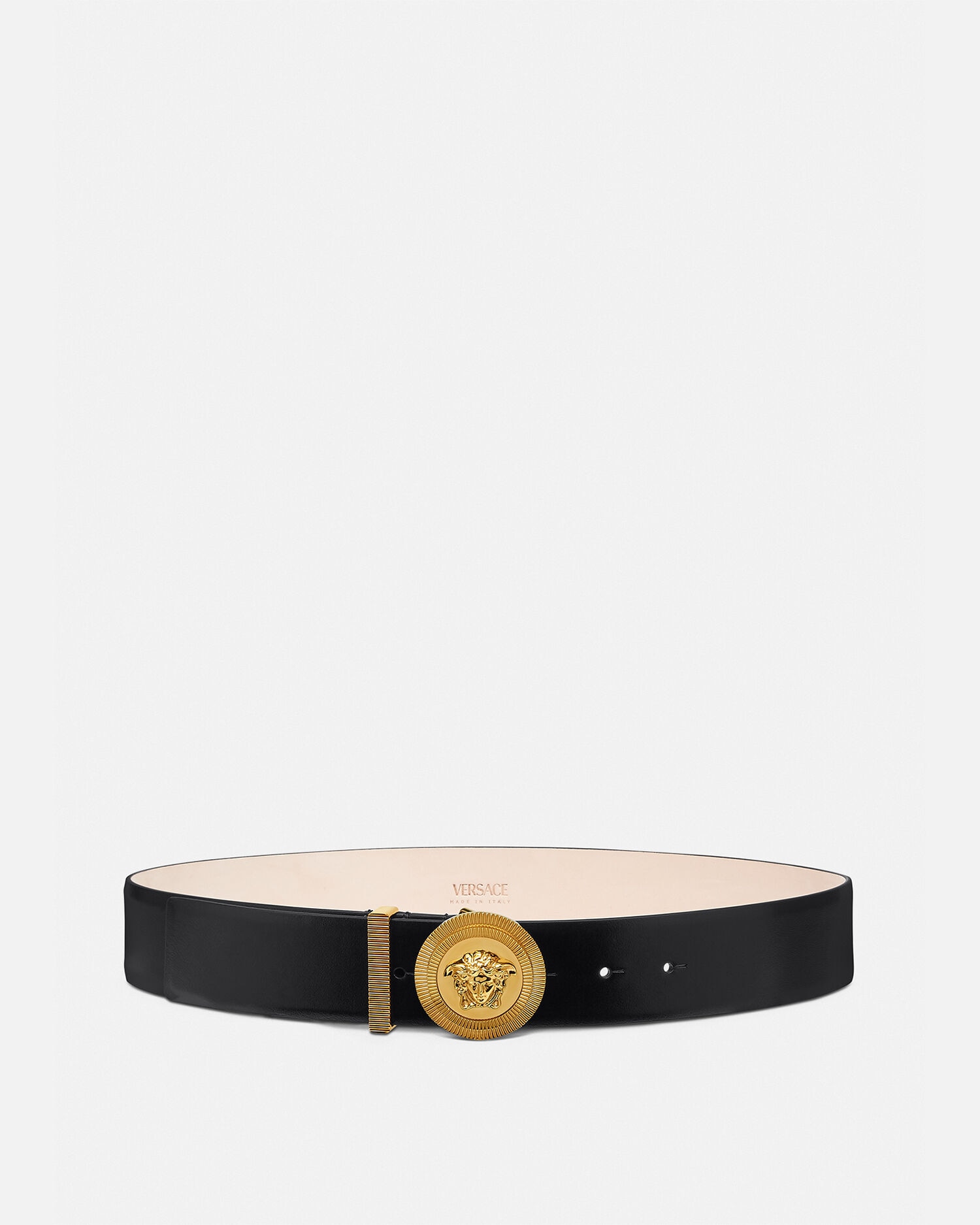 Versace online medusa belt