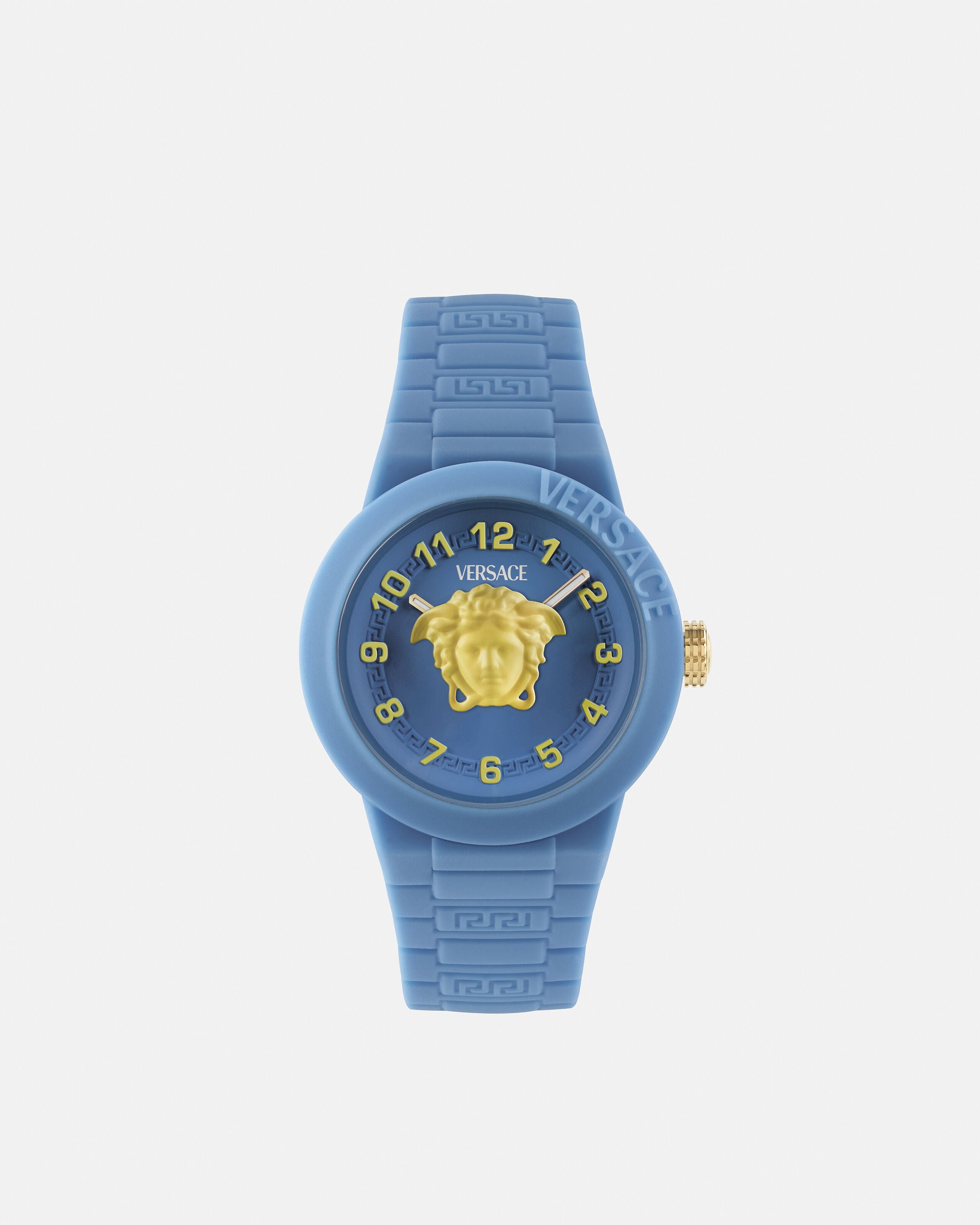 VERSACE Micro vanitas blue watch y2k 付属品 V-Pop Kids Watch Blue | VERSACE US