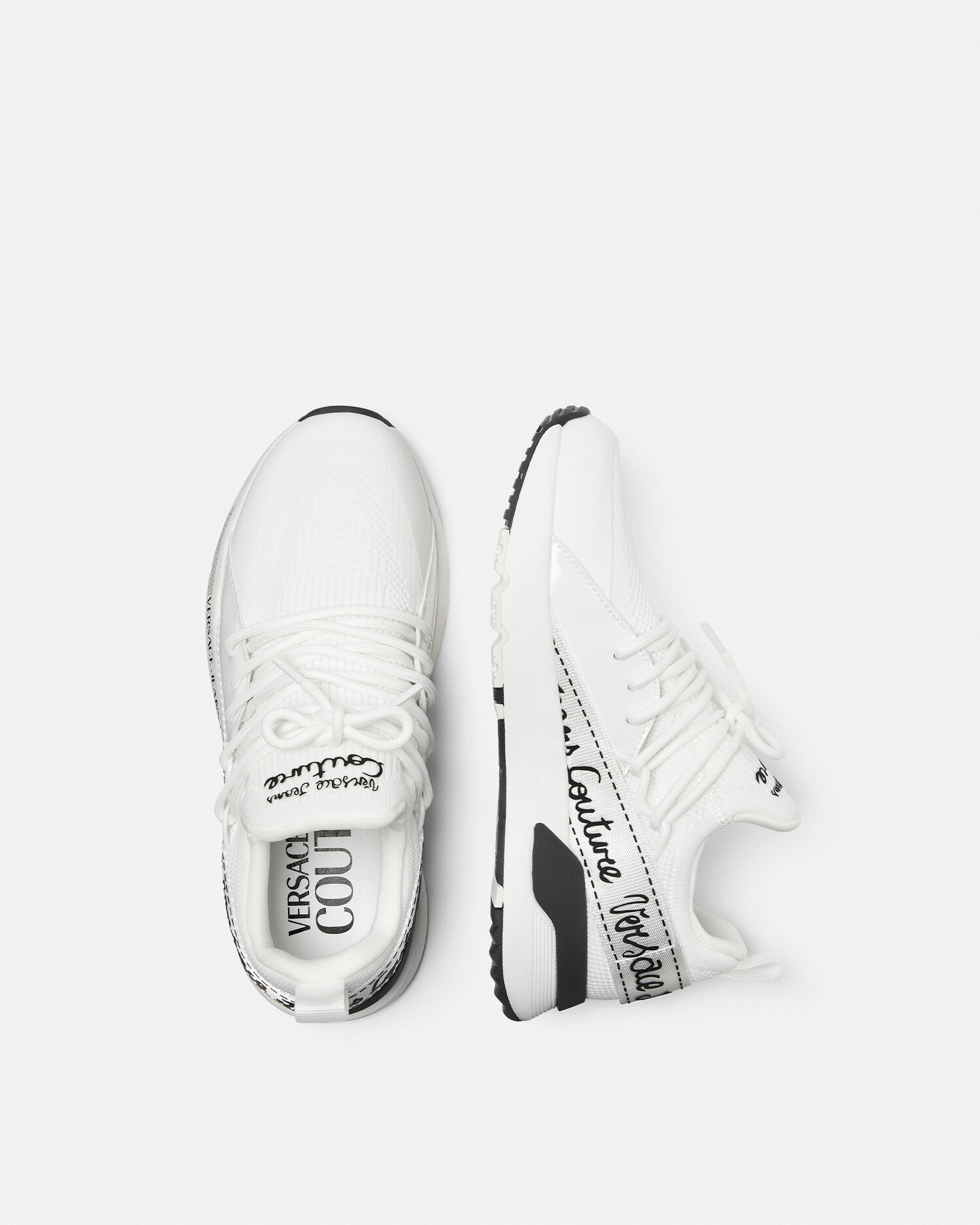 Logo Dynamic Sneakers | VERSACE US