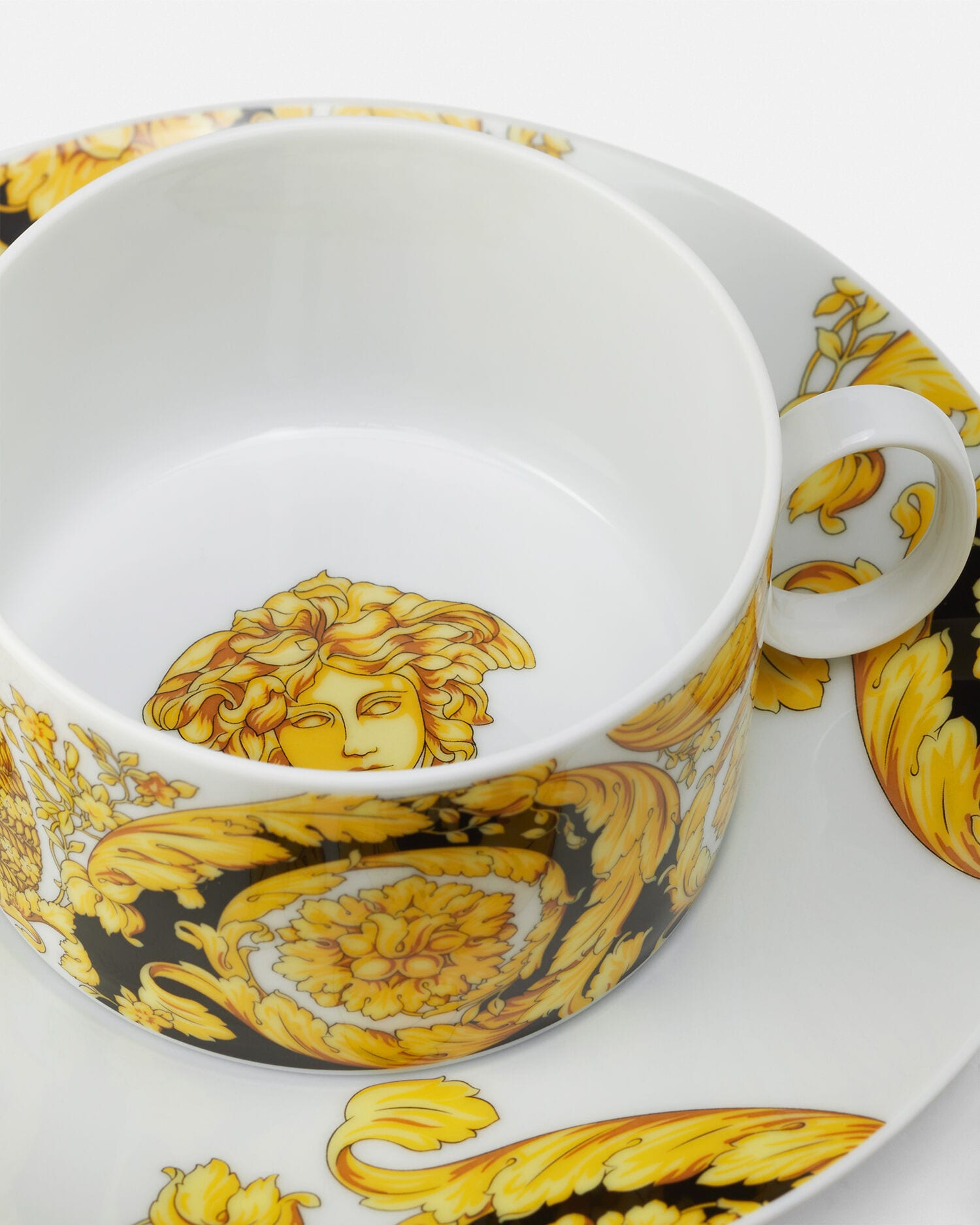Barocco Tea Cup & Saucer 