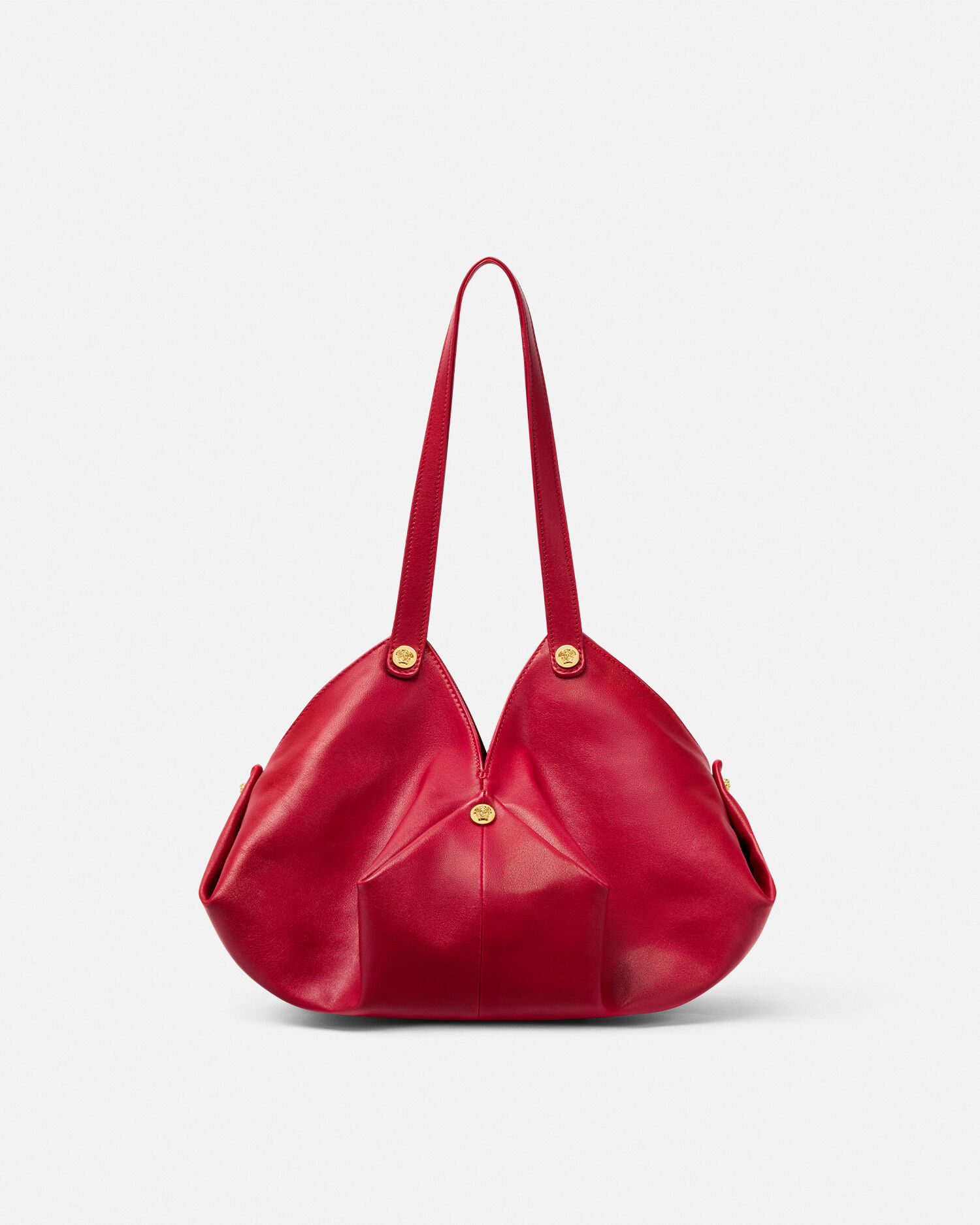 Versace protea nappa shoulder bag