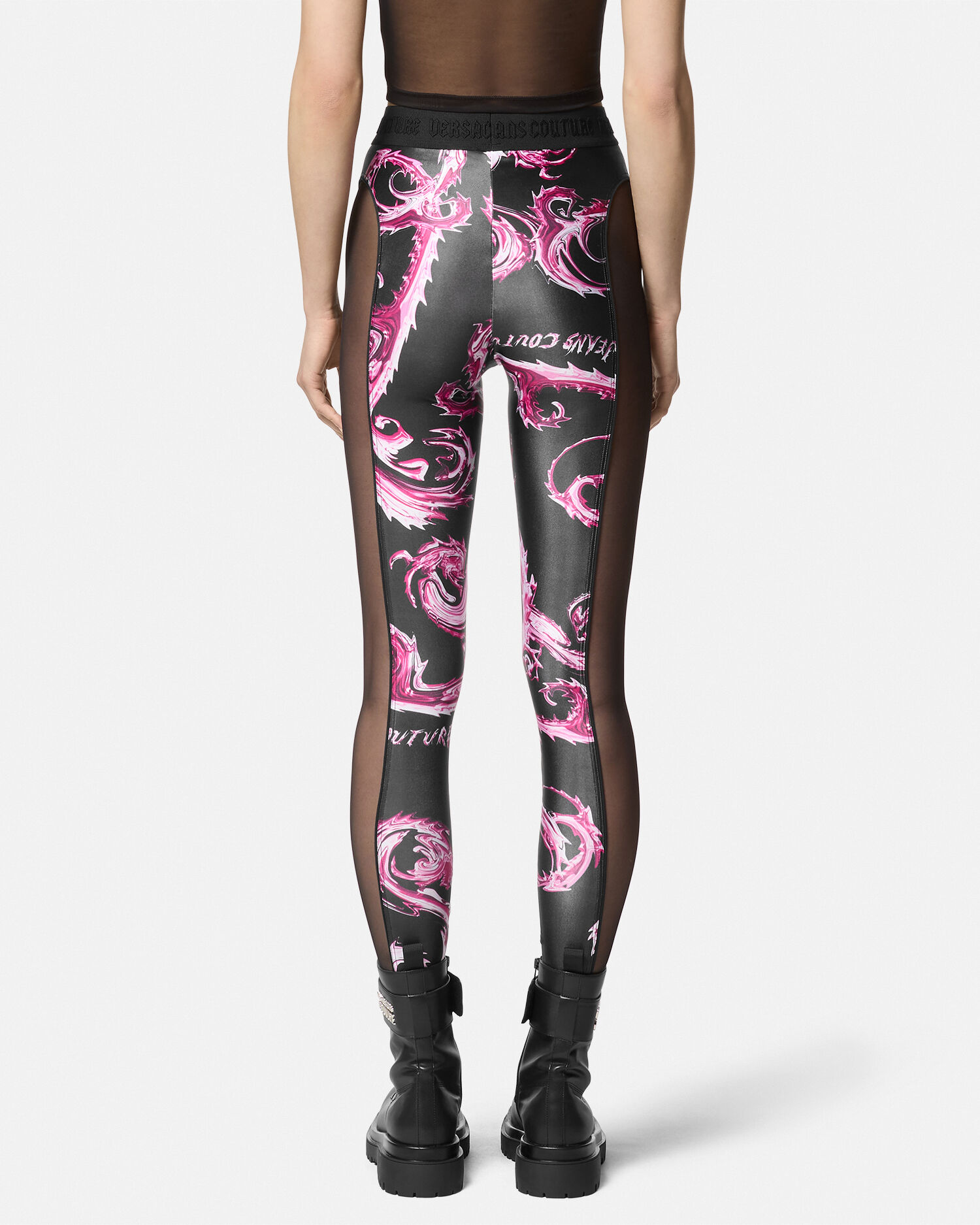 Versace yoga pants hot sale