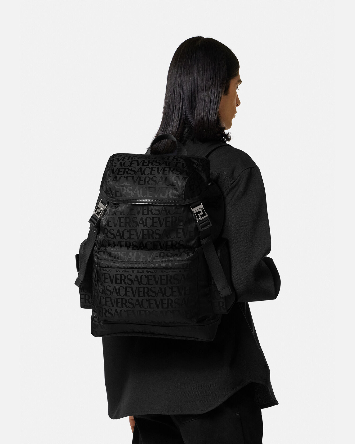 Versace backpack best sale bag