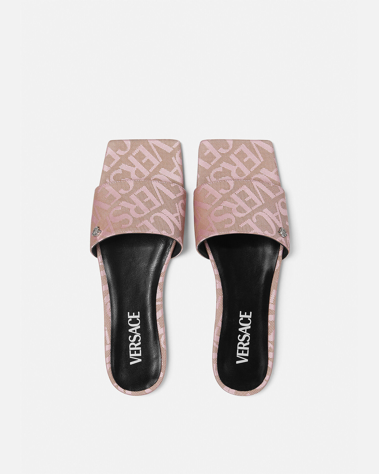 Versace flat sandals hotsell