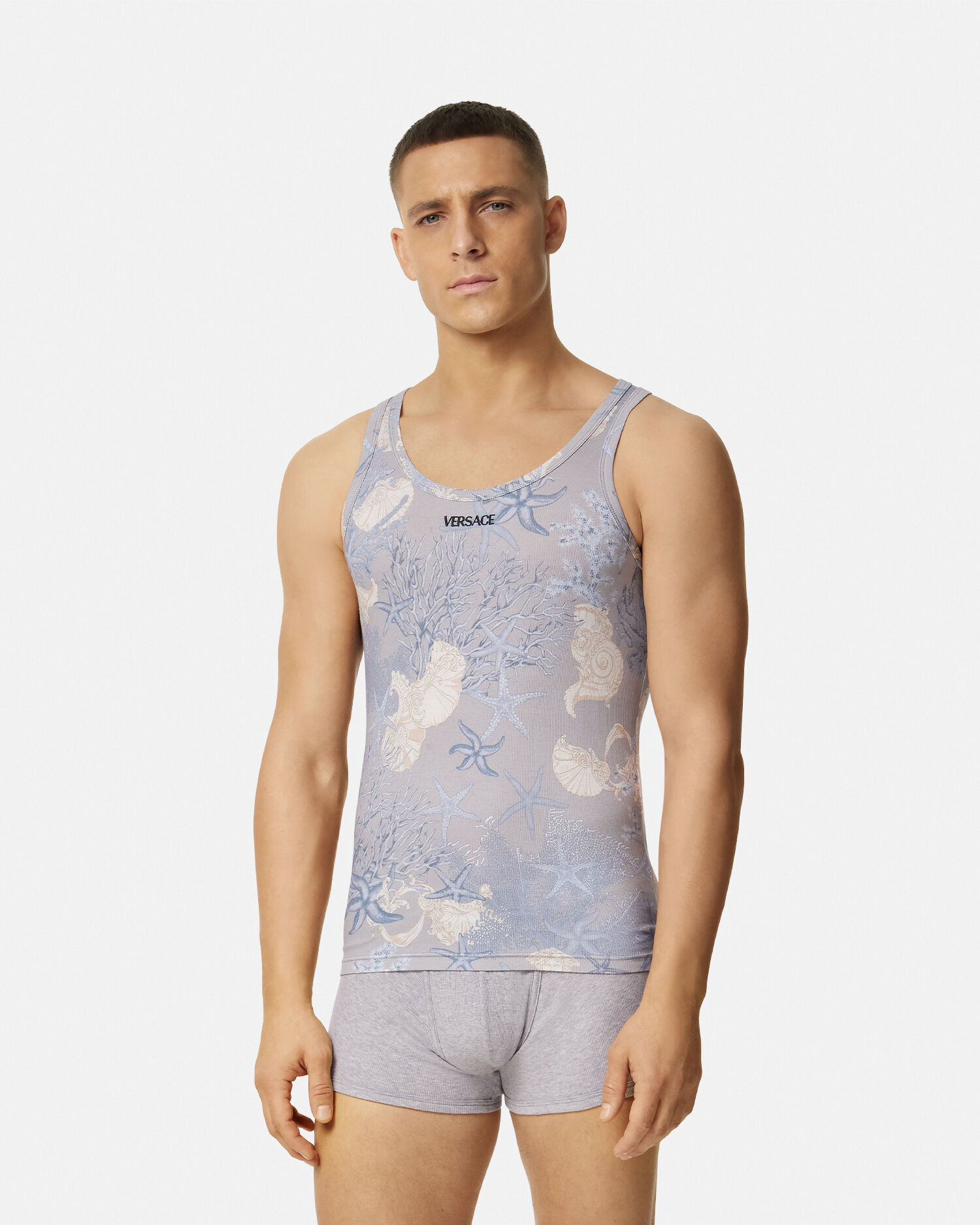 Versace tank top mens online
