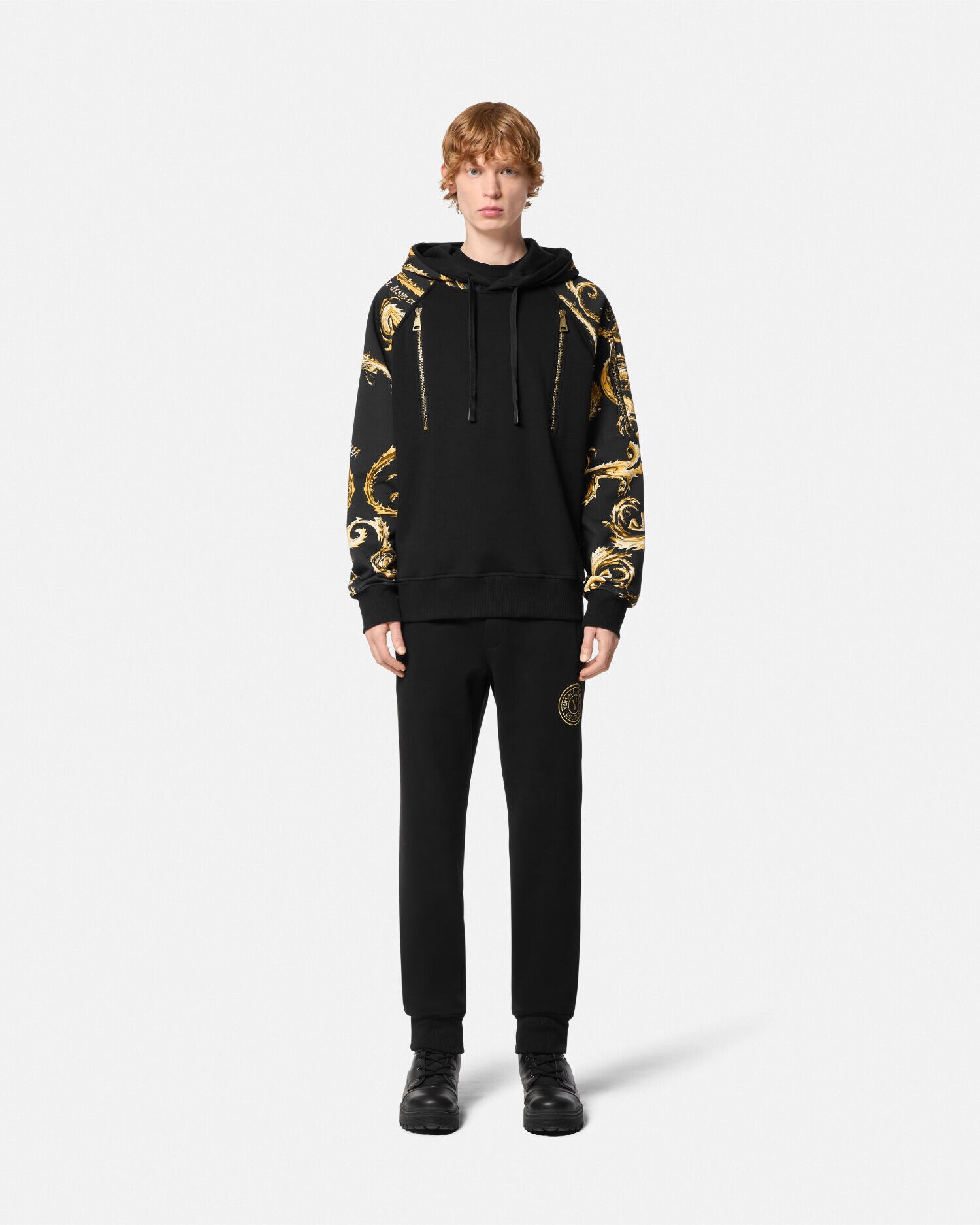 Tuta versace con cappuccio cheap