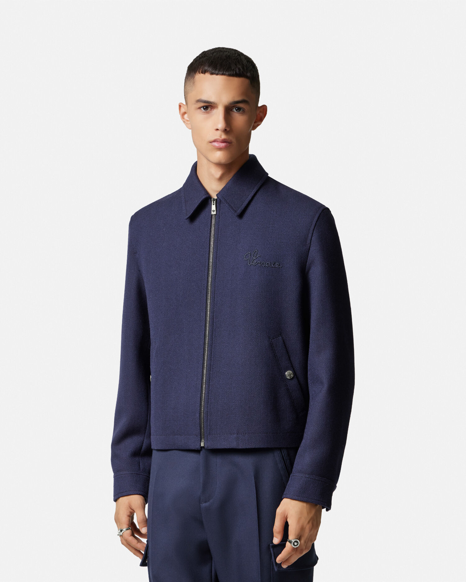 Versace Nautical Logo Blouson Jacket