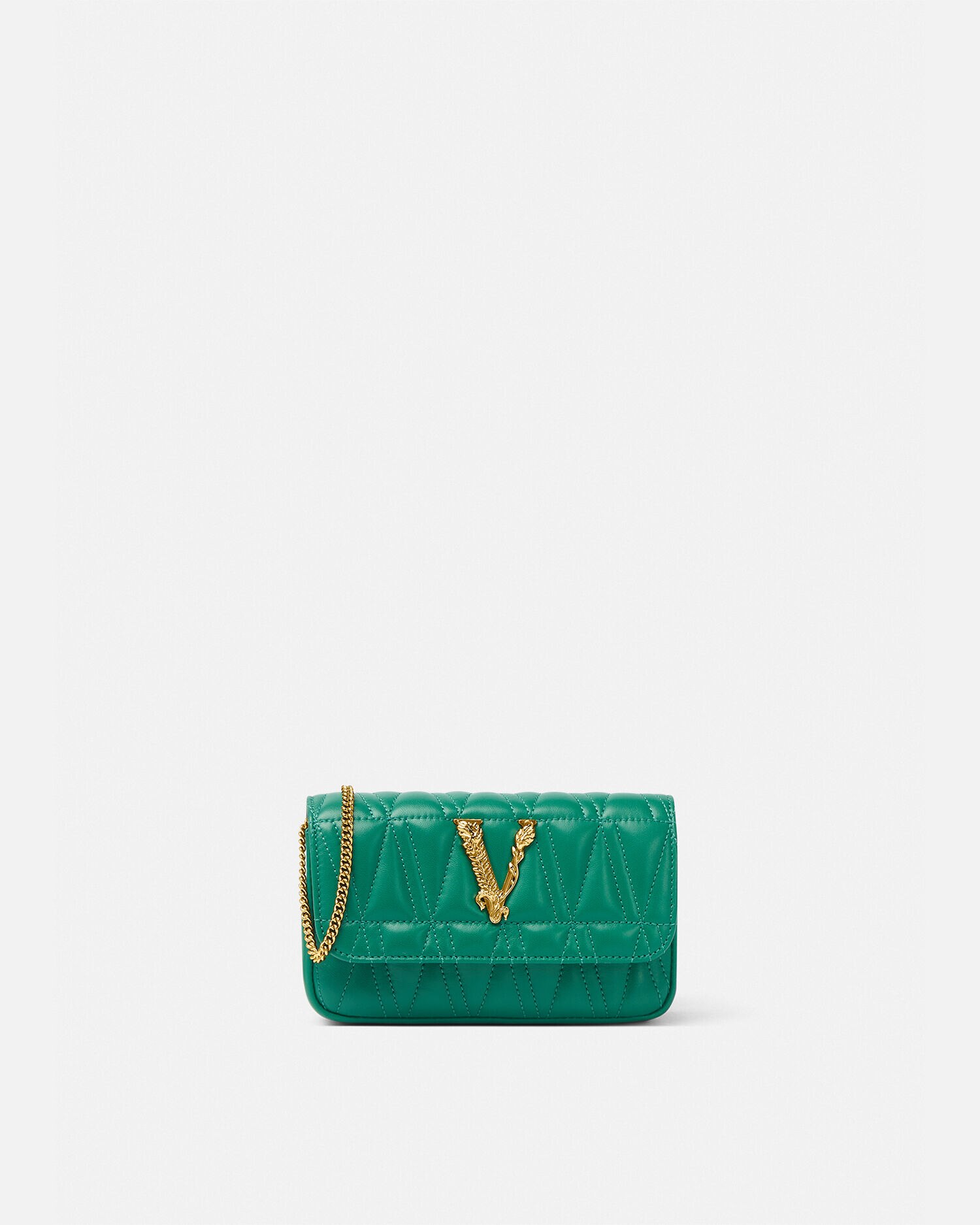 Green versace bag sale