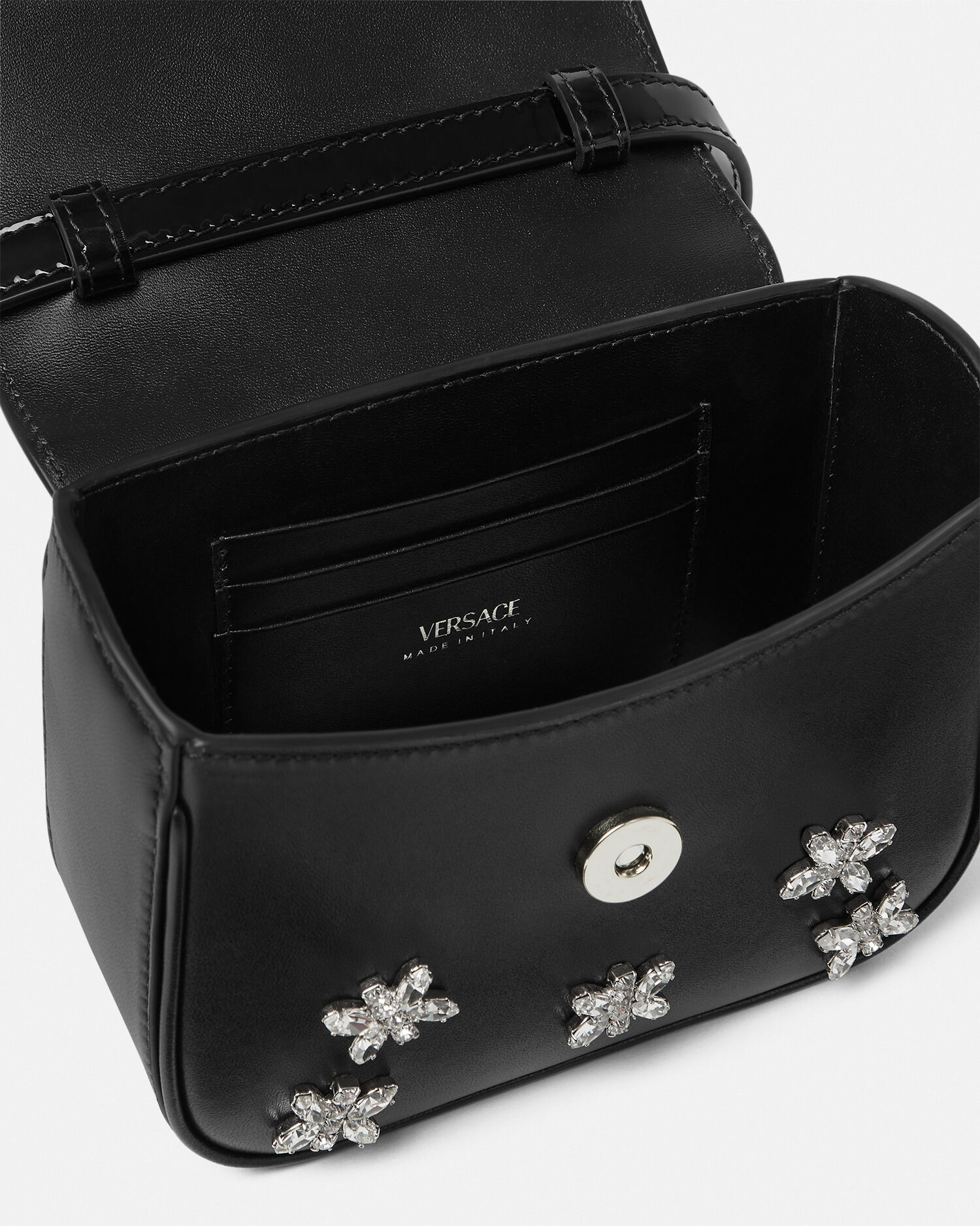 Crystal La Medusa Mini Bag | VERSACE US