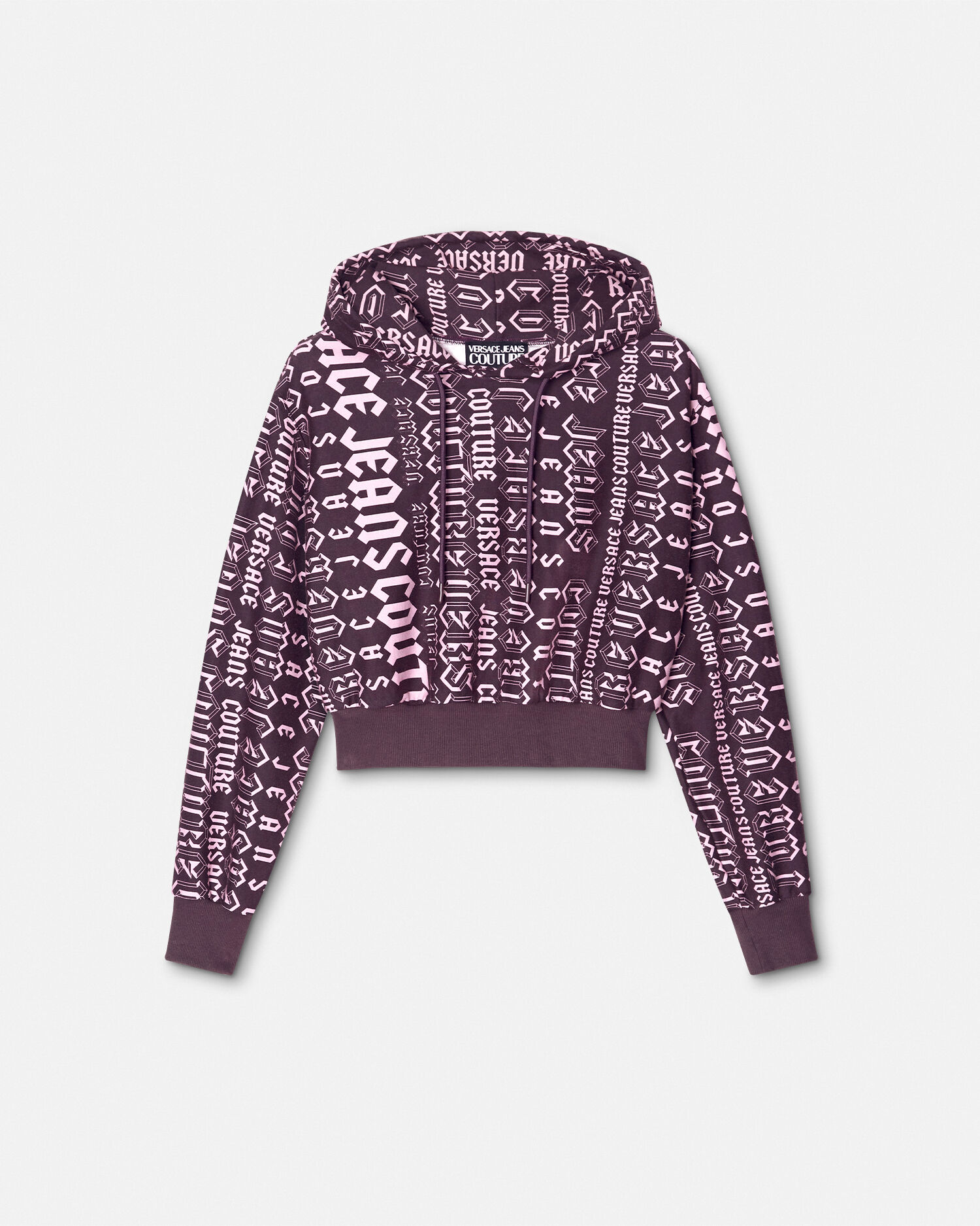 Logomania Crop Hoodie
