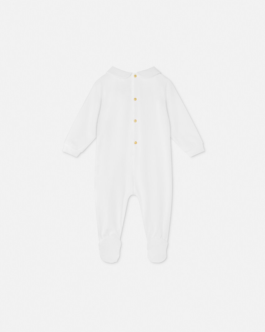 Baby Printed Cotton-Jersey Sleepsuit White+Print 3