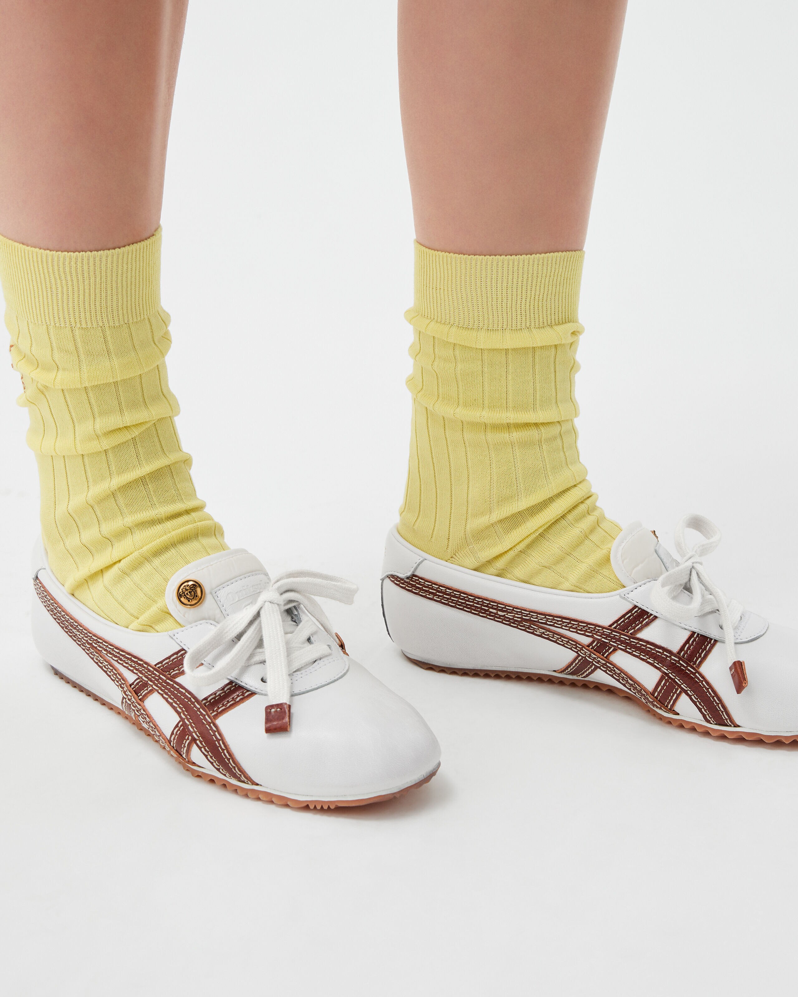 SUPER BEAVER Delivery Camel Cherry Pie 白 TAI-CHI Sakura Nappa Sneakers Brown,White | VERSACE US
