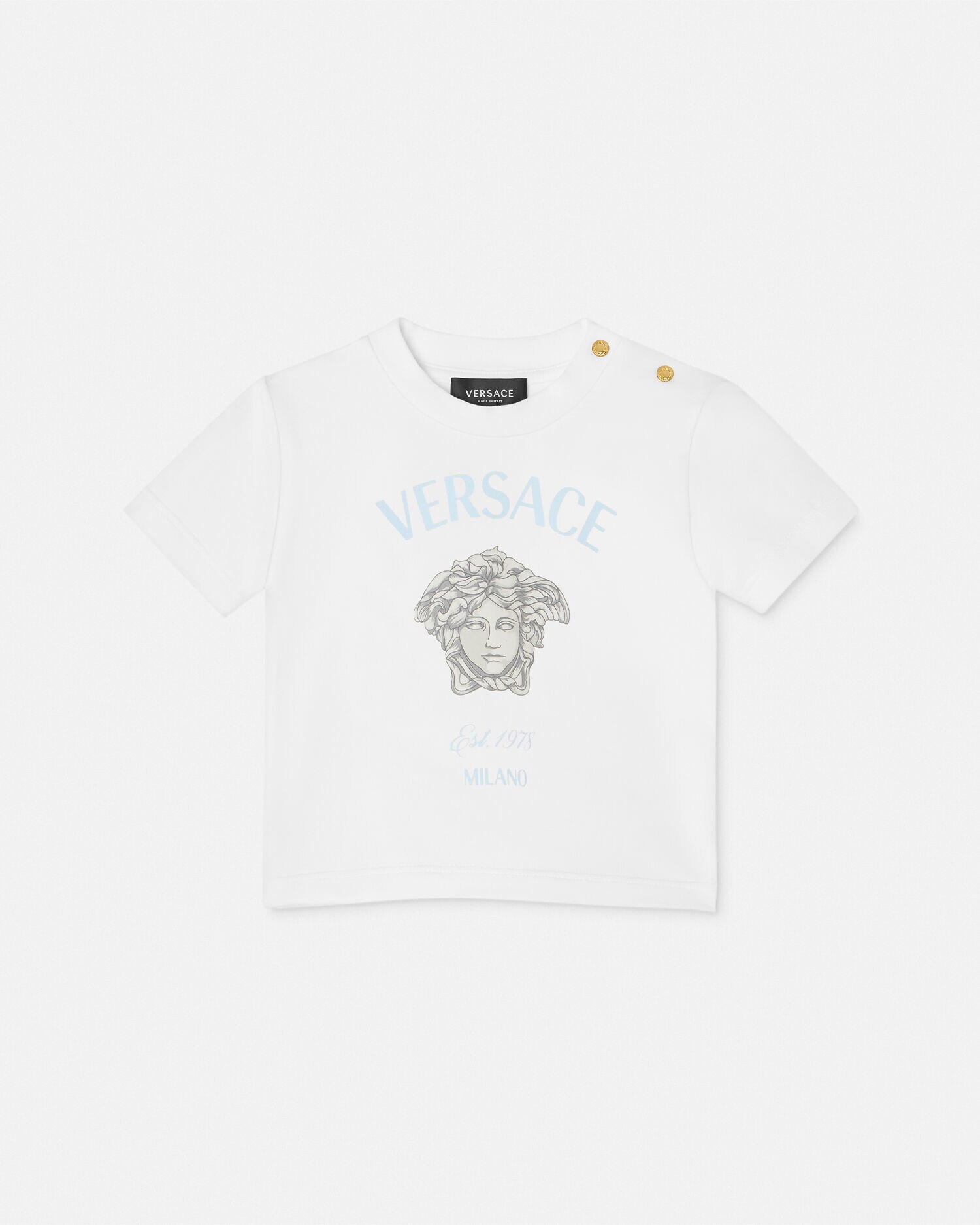 T shirt Medusa Milano Baby Bianco VERSACE IT