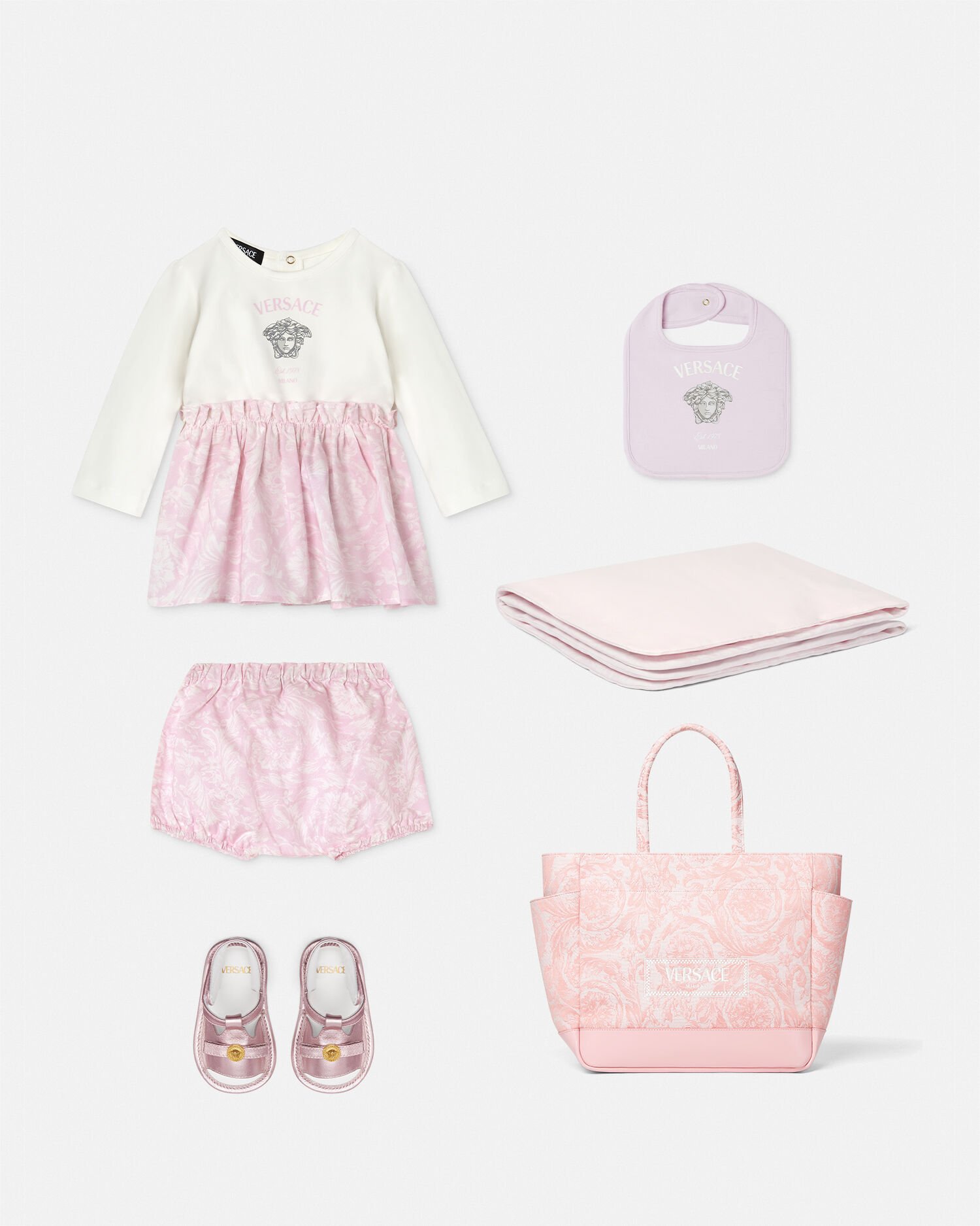 Medusa Milano Baby Dress Set
