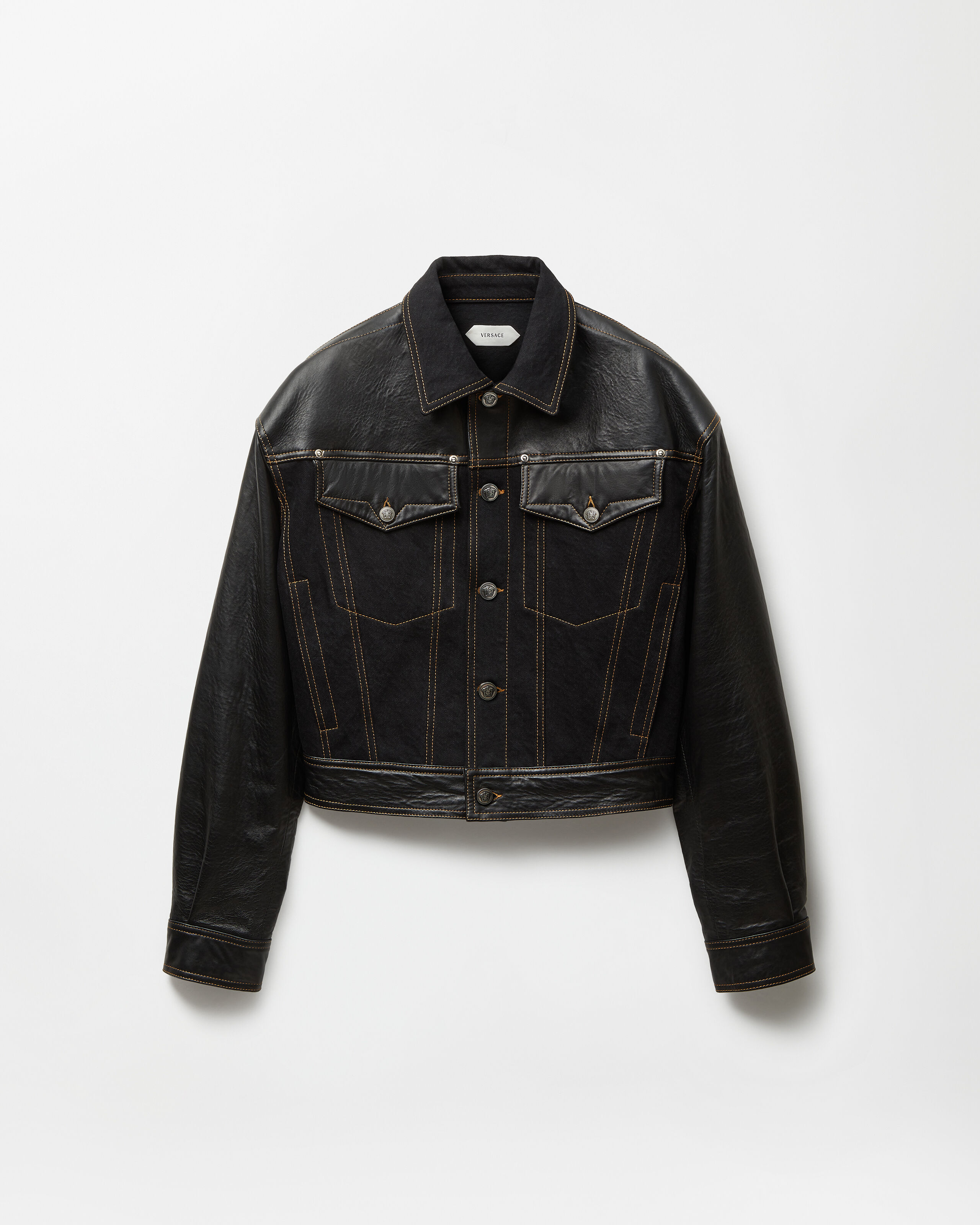 Men's Designer Bomber, Leather & Blouson Jackets | VERSACE