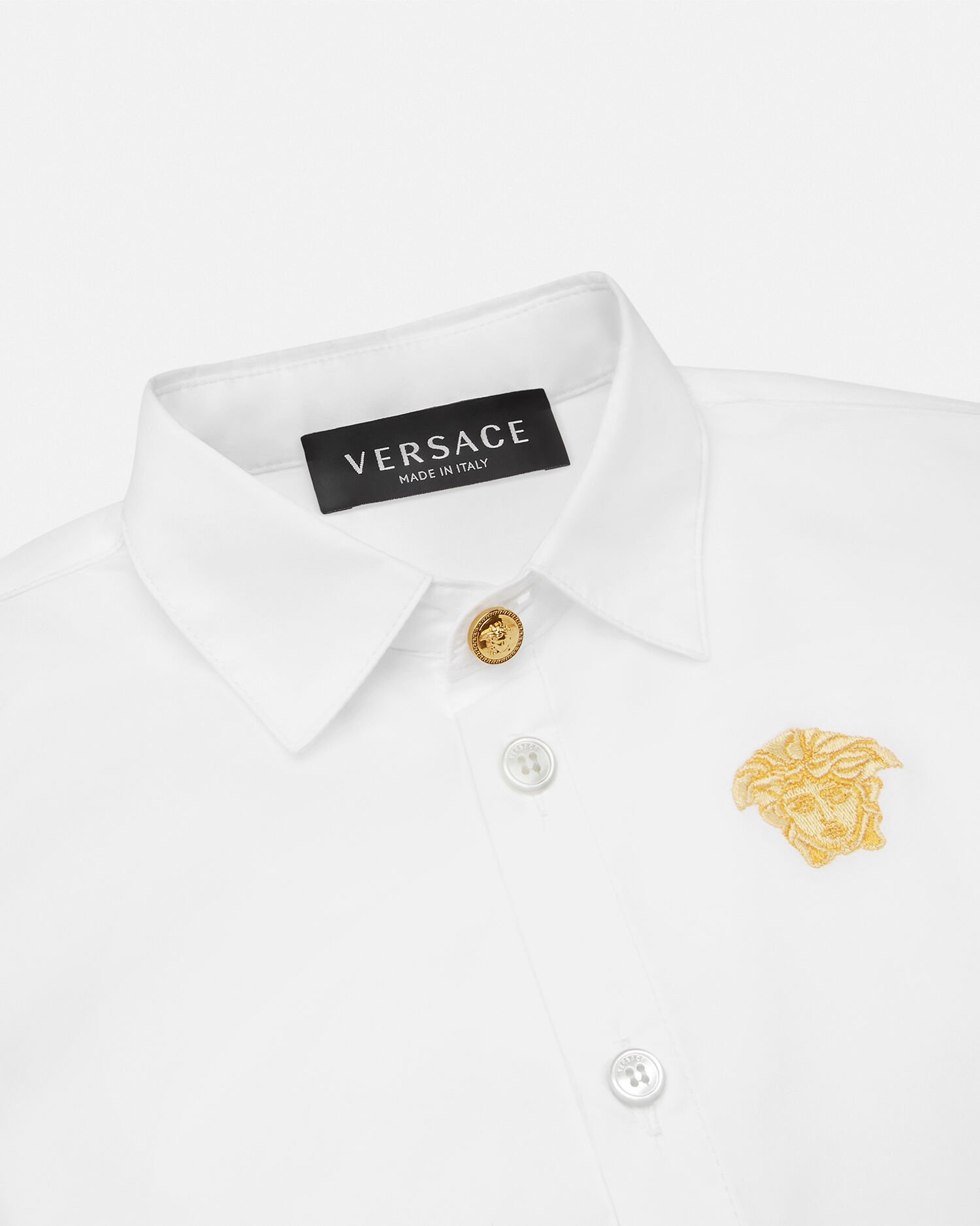 Camisa con Medusa Baby bordado