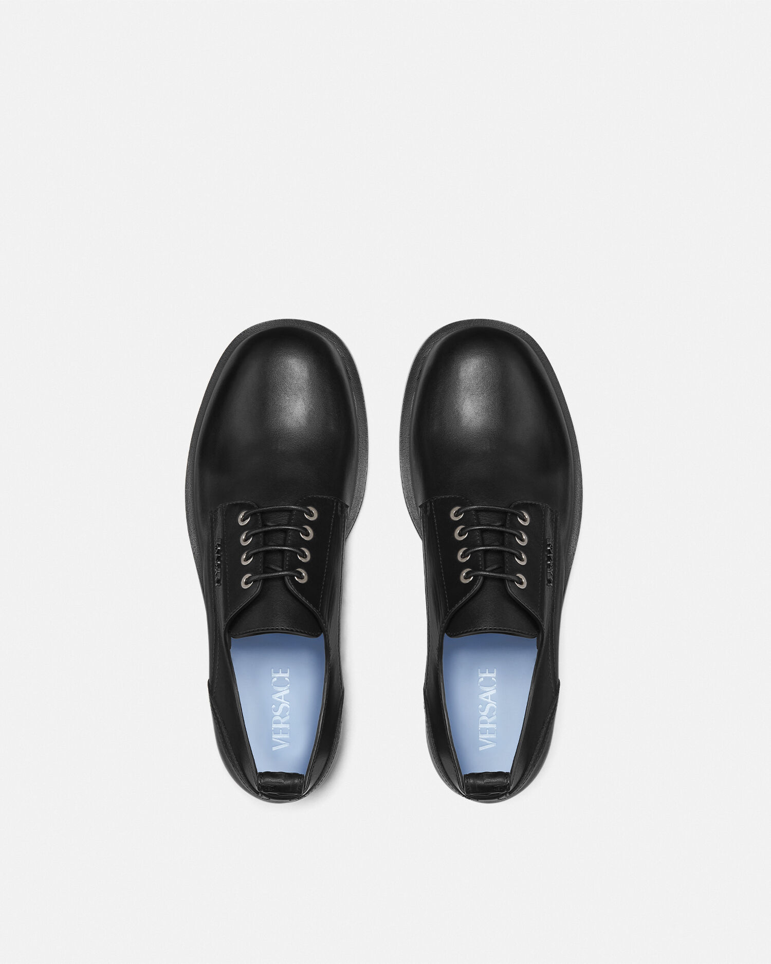 Versace scarpe leather derby top