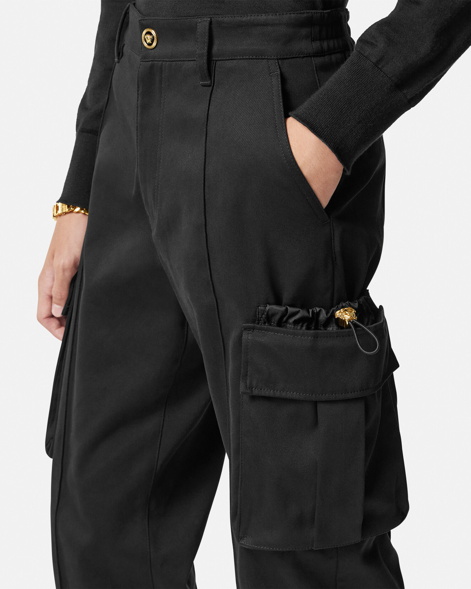 Versace top cargo pants