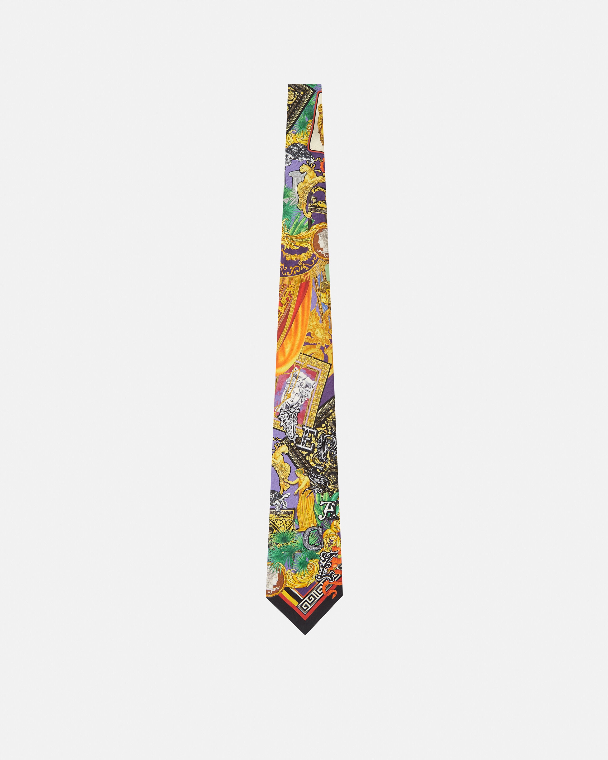 Printed Silk Twill Tie 
