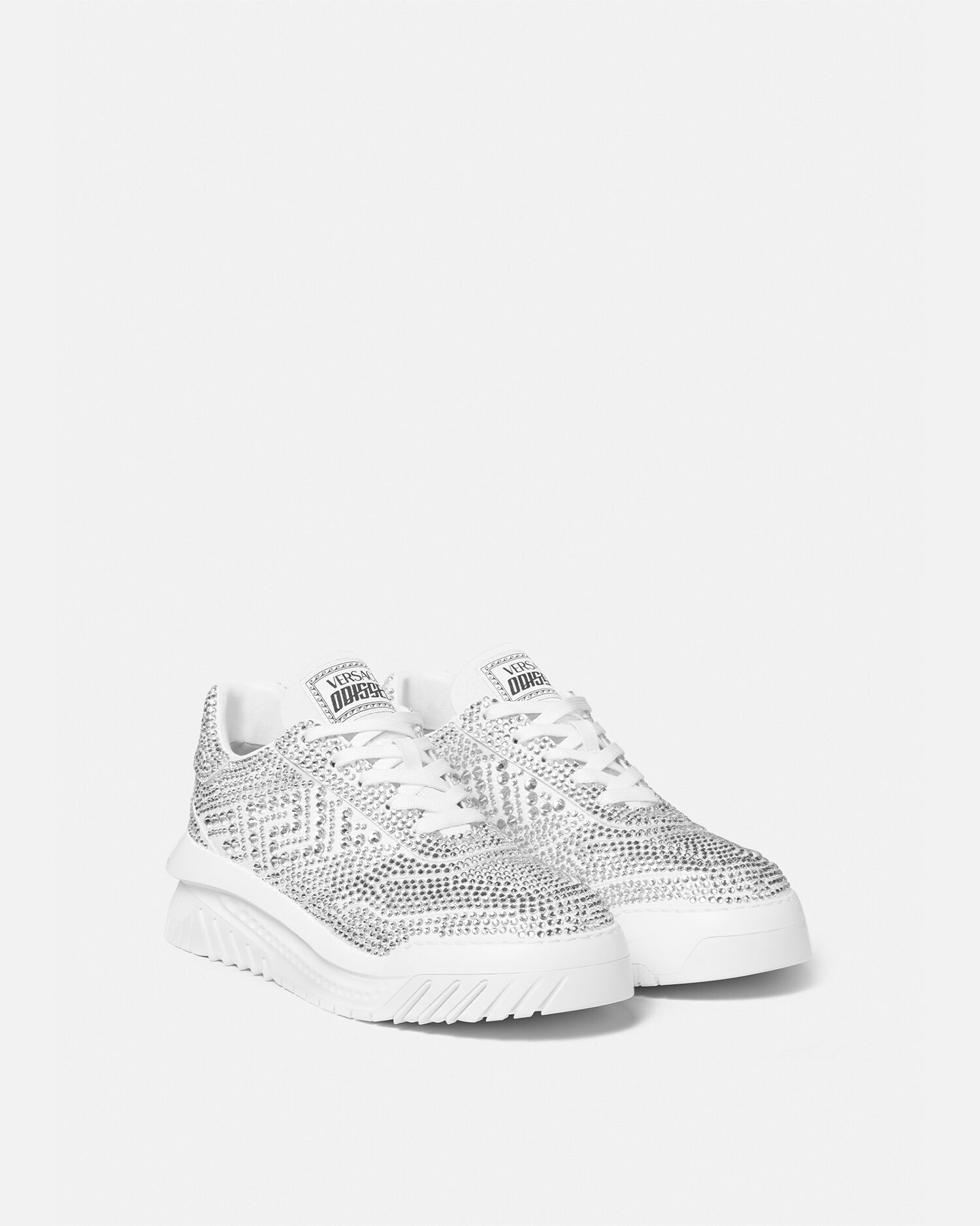 Crystal Odissea Sneakers White Versace US