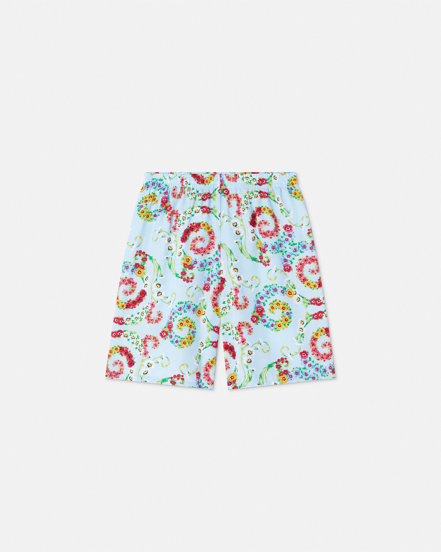 Floral Swirl Kids Bermuda Shorts