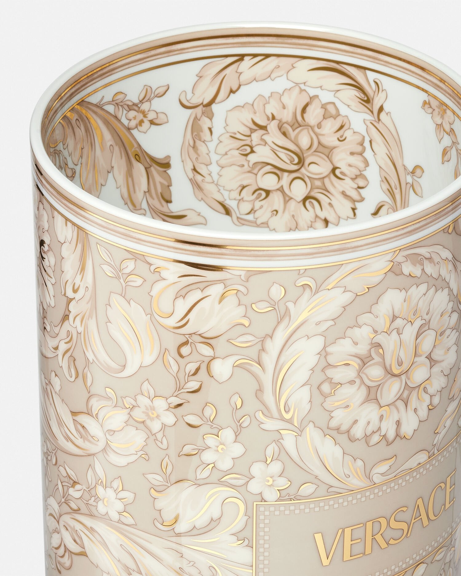 Barocco Beige Vase 11.8" / 30 cm