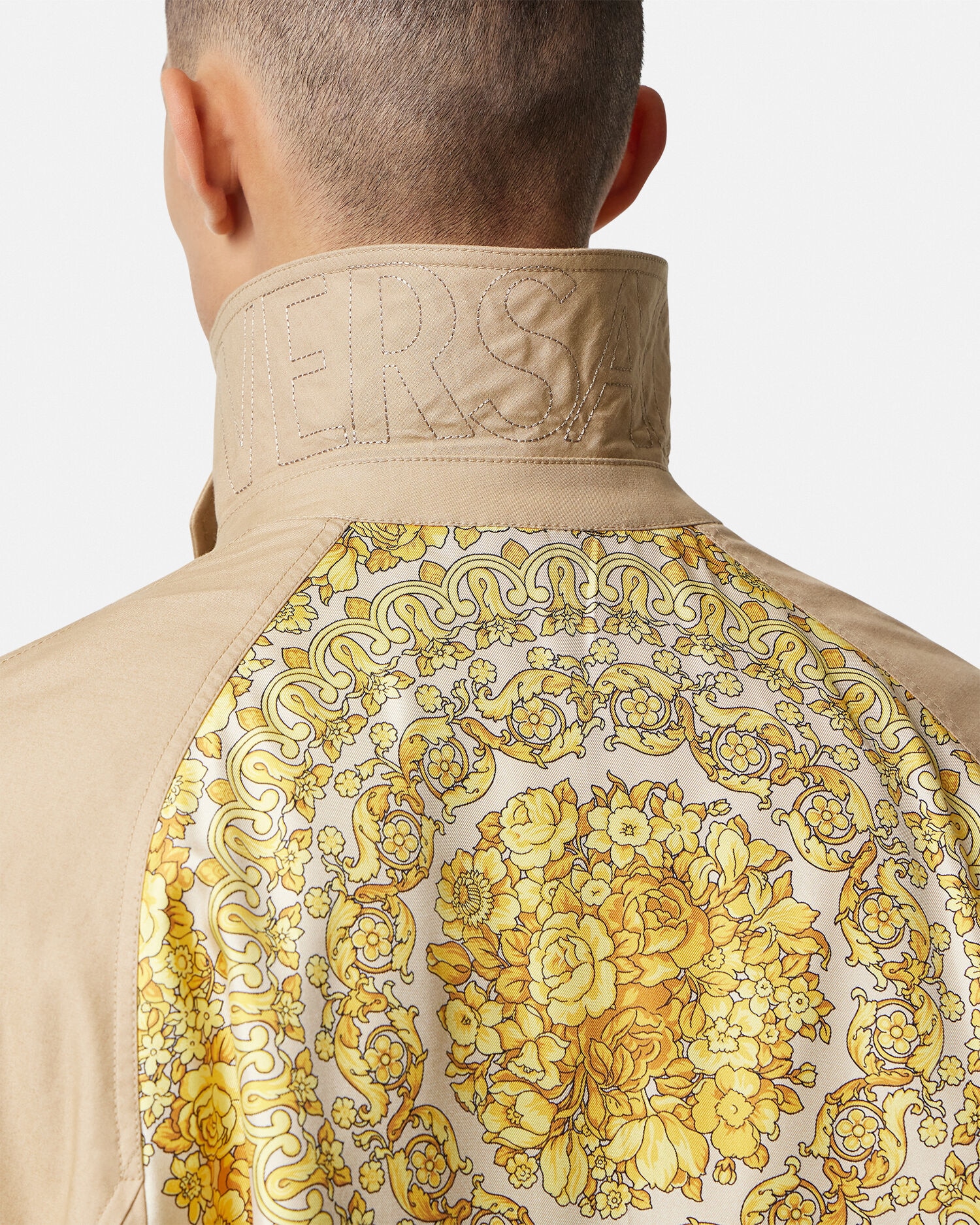 Versace coat price new arrivals
