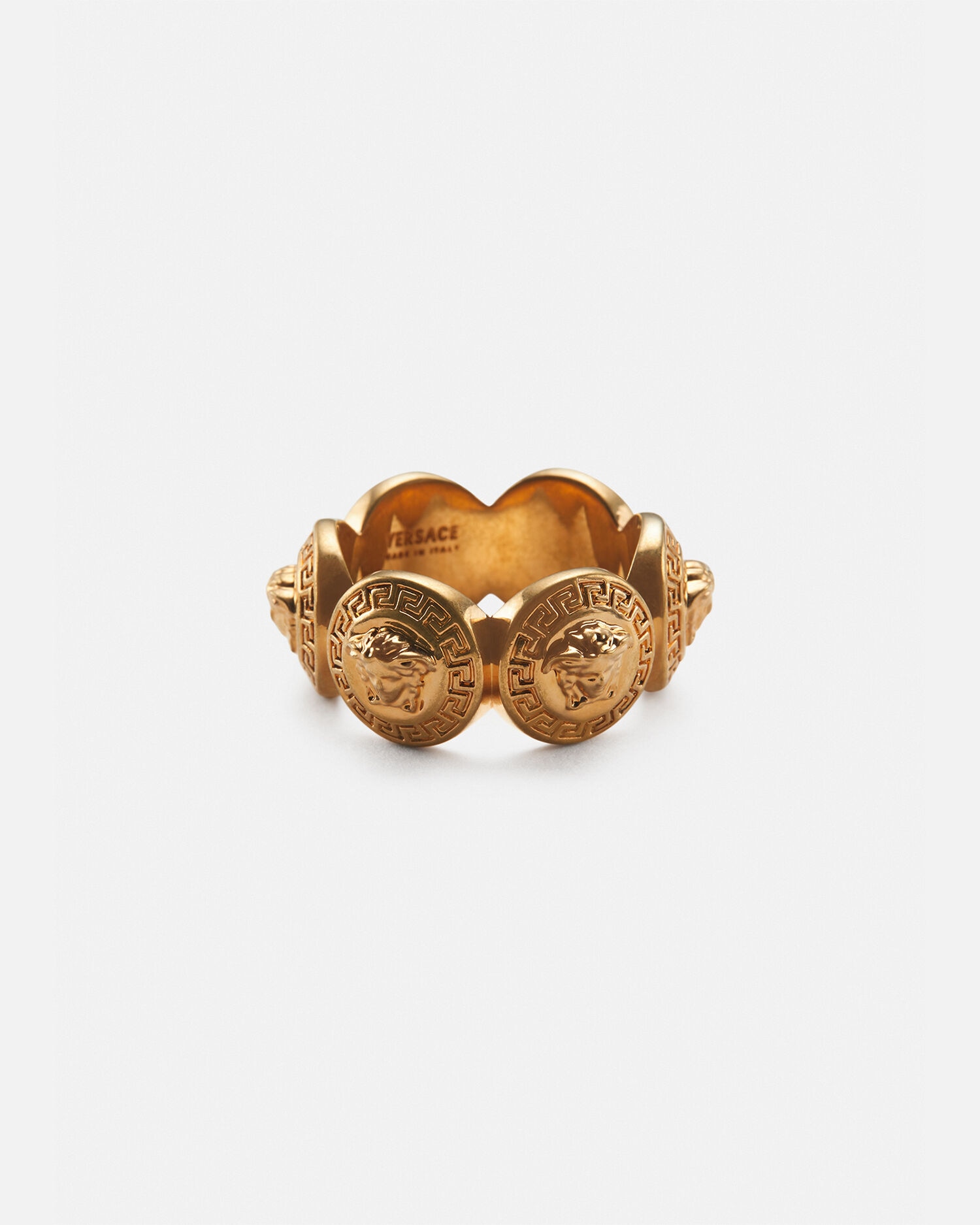 Versace medusa clearance gold ring