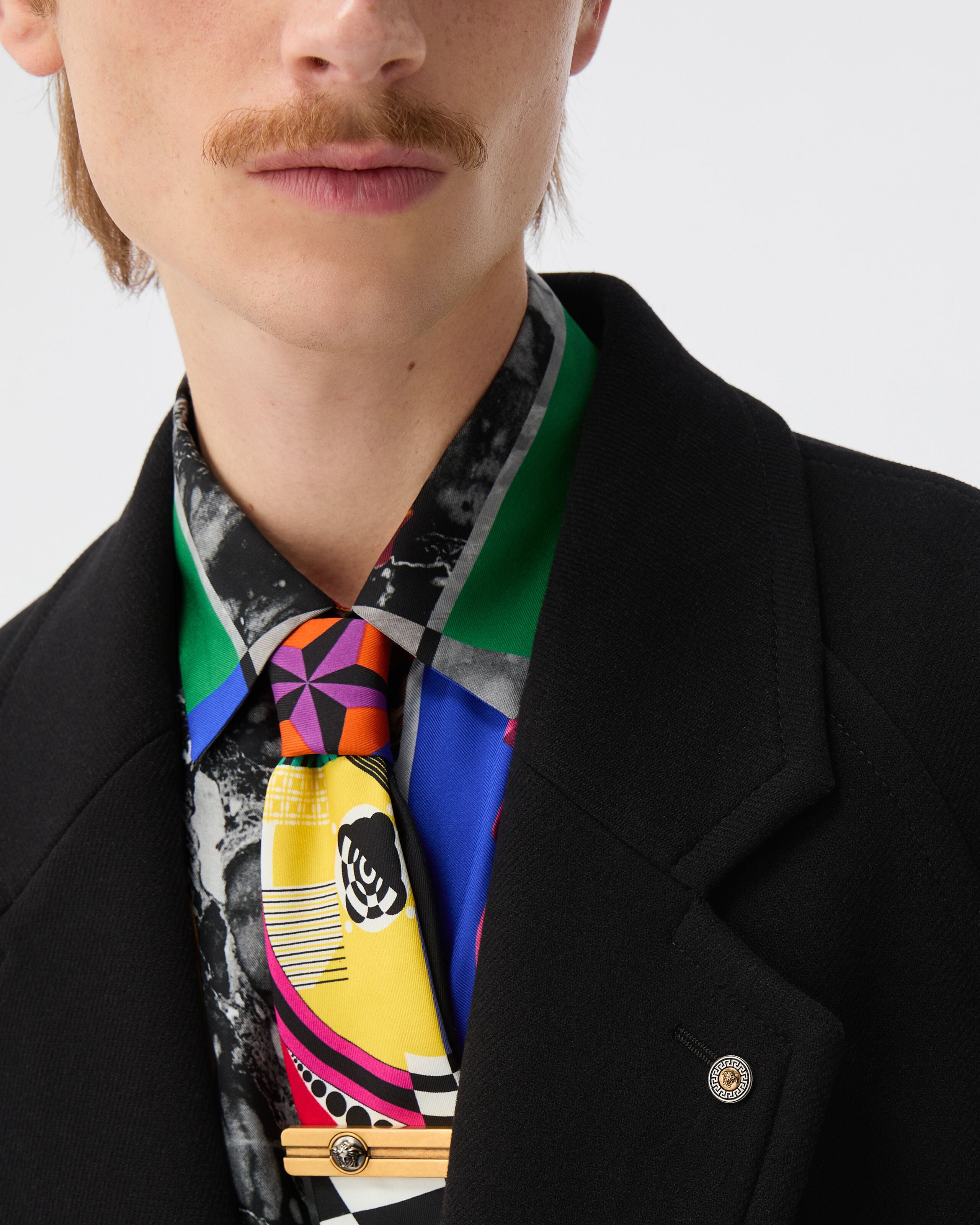 Cavalry Wool Coat | VERSACE US