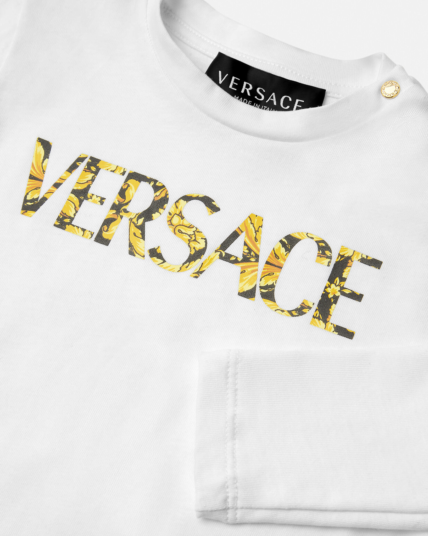 T shirt versace enfant clearance