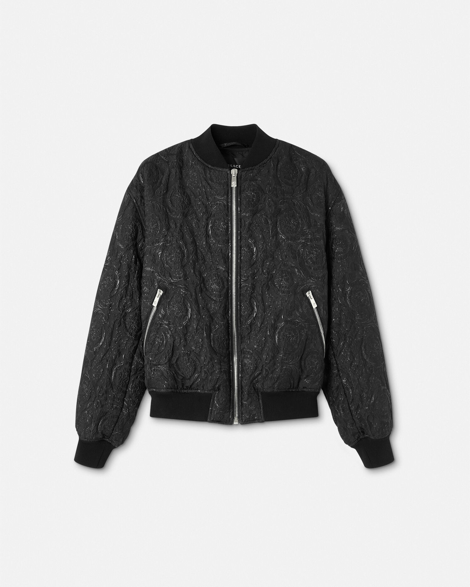 Versace baroque bomber top