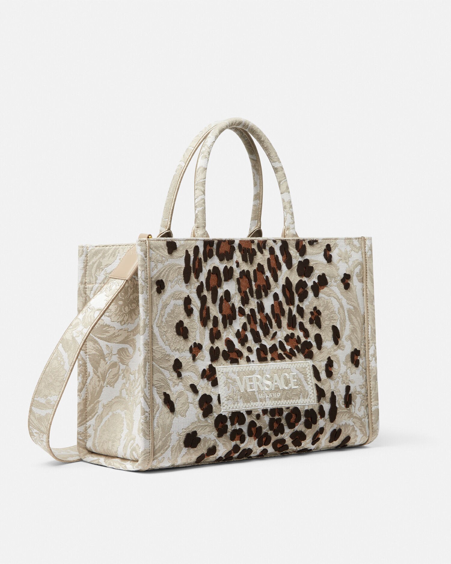 Versace leopard bag outlet